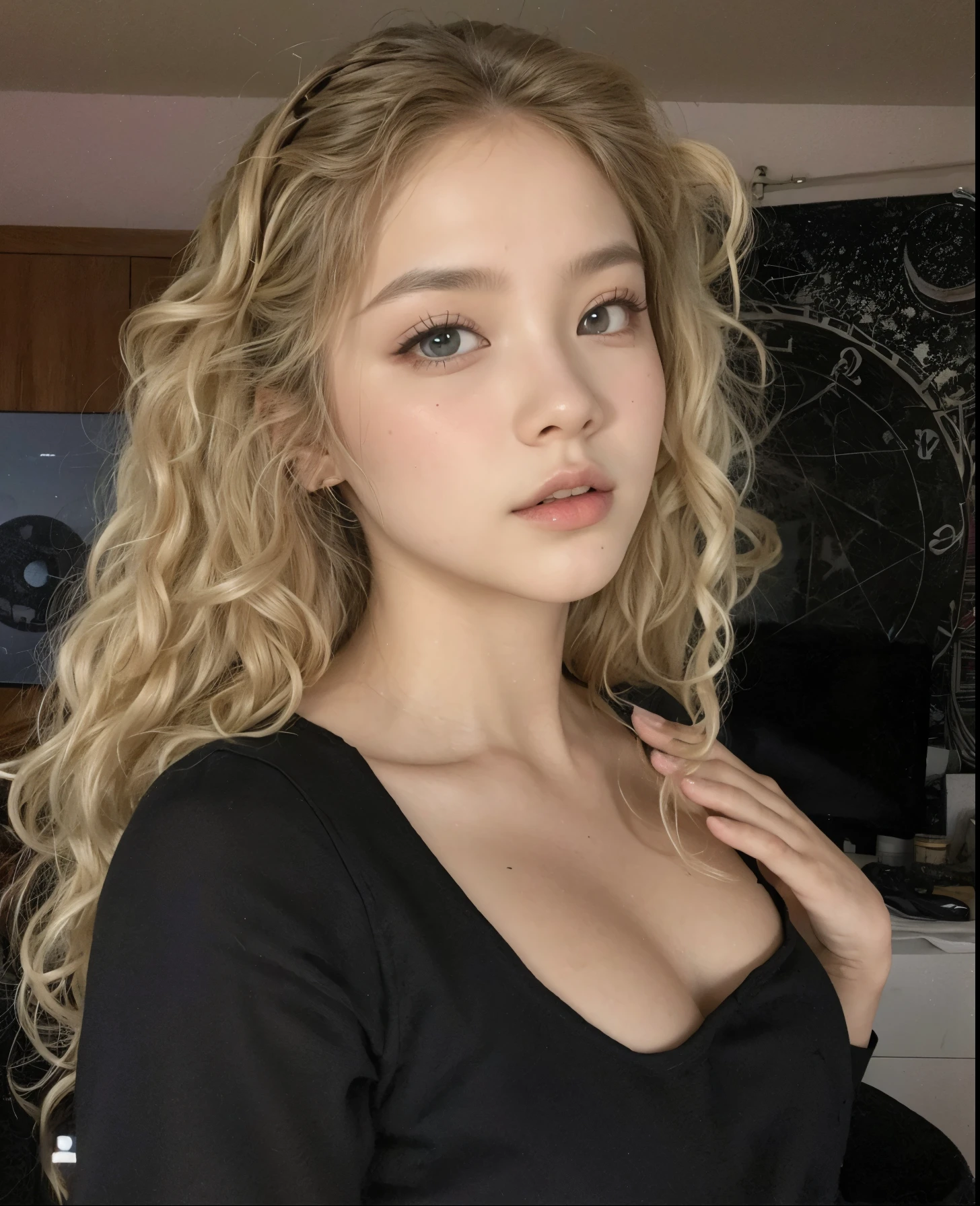 curly