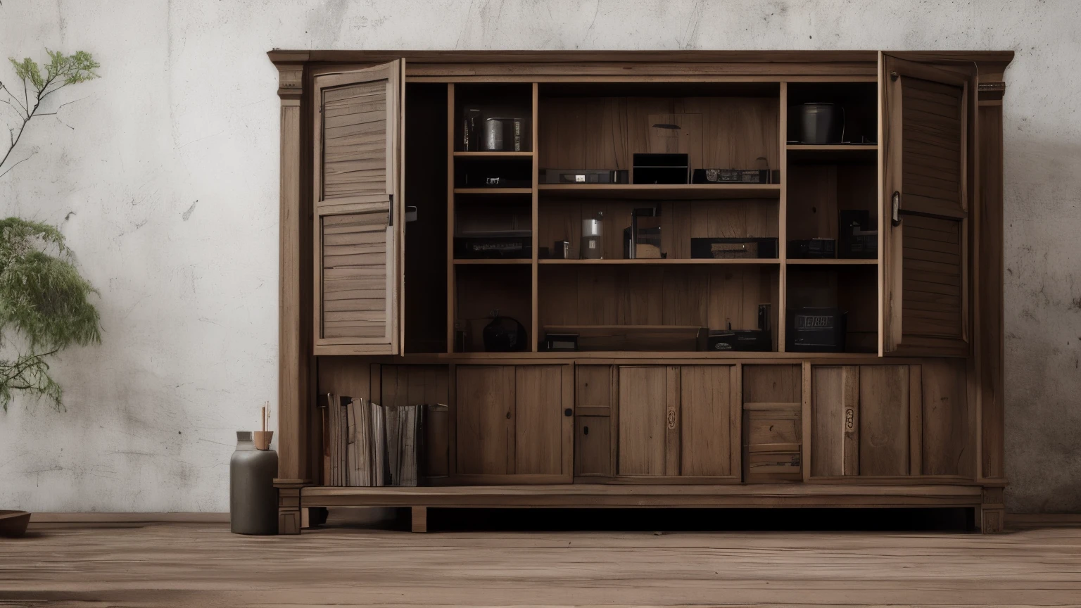 hyper ultra realistic photographs full body of An ornately carved wardrobe, its paint weathered and worn, stands isolated on a stark white background. The intricate details whisper stories of bygone eras and forgotten lives. What treasures lie hidden within its depths? ratio 16:9, 4k, 8k resolution, High quality photo, high detailed, imagesharp focus, Cinematic lighting,hyperdetailed & Unreal engine, detail, realism, photography,cinematography, camera NIKON, lens NIKKOR flagship, masterpiece. hyper-maximalism, ultradetailed photorealistic, light skin imperfections, final render, vray, photo, fashion