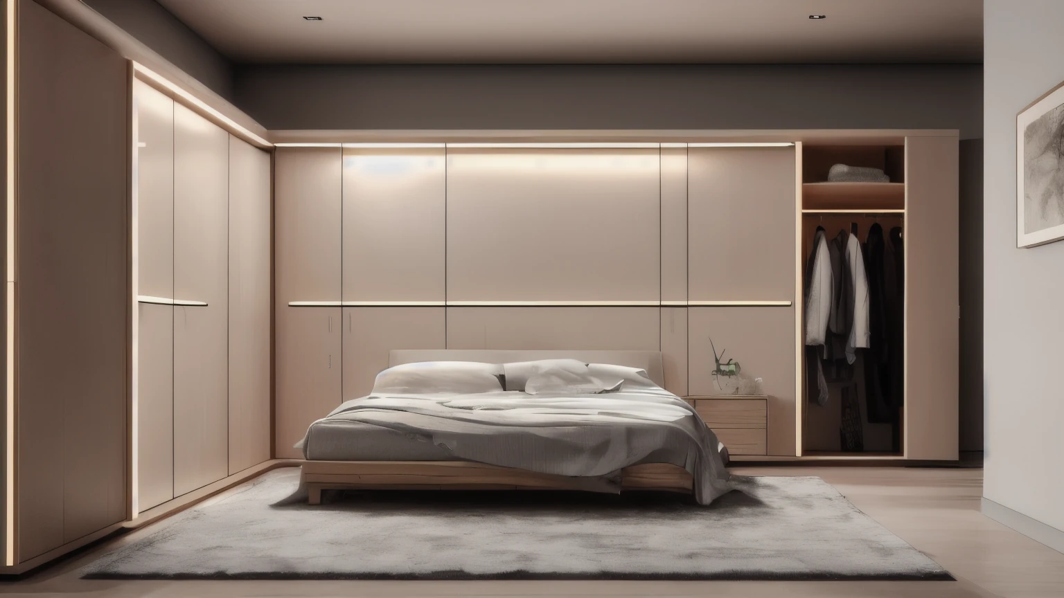 hyper ultra realistic photographs full body of A tall, mysterious wardrobe, adorned with a single tarnished mirror, beckons on a pristine white background. A hidden crack reveals a faint glimmer, hinting at a secret passage to another world. Does it lead to a forgotten land or a character's deepest desires? ratio 16:9, 4k, 8k resolution, High quality photo, high detailed, imagesharp focus, Cinematic lighting,hyperdetailed & Unreal engine, detail, realism, photography,cinematography, camera NIKON, lens NIKKOR flagship, masterpiece. hyper-maximalism, ultradetailed photorealistic, light skin imperfections, final render, vray, photo, fashion