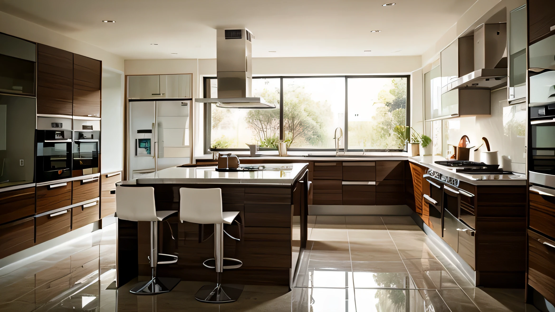 Kitchen in a modern style