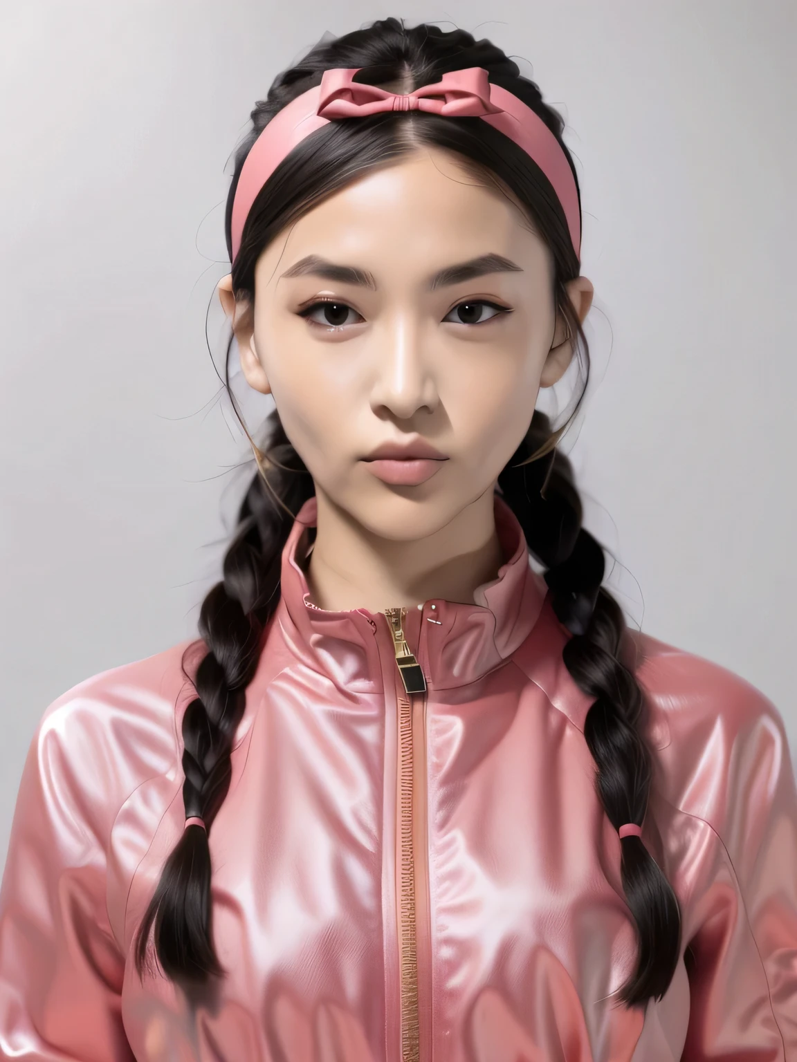 PVC red tracksuit