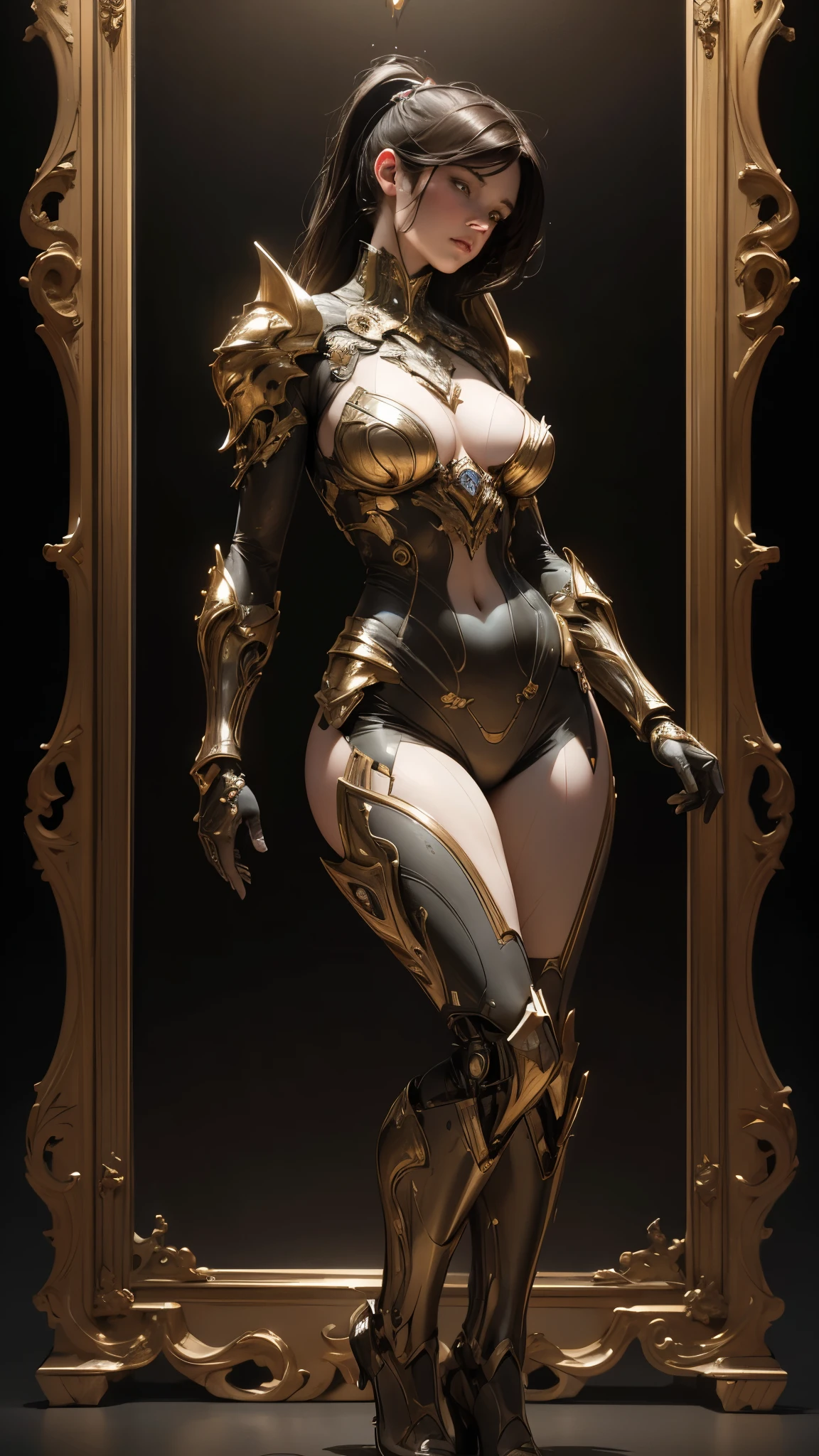 Alison Tyler as a Cyborg woman, full body, action pose. transparent glass material, porcelain skin, Msexy translucent acrylic lingerie, biomechanic android, anatomy illustration, Science fiction background, clean soft skin, intricate detailed to scale hyperrealistic cinematic lighting digital art concept art mdjrny-v4 style realistic detailed face, soft lighting, 8k, global illumination, volumetric lighting, ultra quality HDR, depth of field, DOP, lush lighting, cinematography, Pixar render, unreal engine cinematic smooth, intricate detail, alphonse mucha, perfect composition, beautiful detailed intricate insanely detailed octane render, trending on artstation, 8k artistic photography, photorealistic concept art, chiaroscuro, award - winning photograph, masterpiece, raphael, caravaggio, greg rutkowski, beeple, beksinski, giger, Sorayama