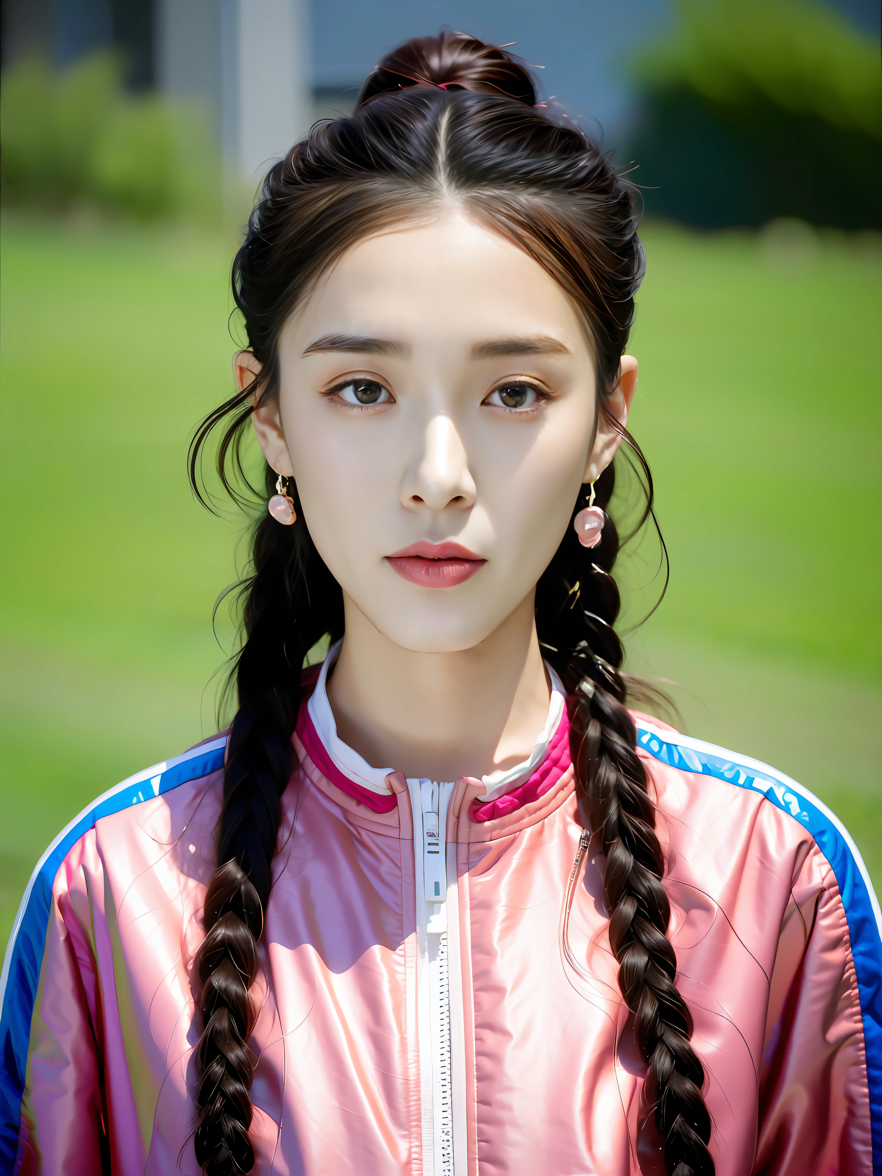 alafed asian women，Long black hair and pink jacket, cute korean face, Young cute korean face, Minami Zaiwa, wenfei ye, xintong chen, yanjun cheng, Young cute asian face, actual. cheng yi, beautiful korean woman, Portrait of Korean female idol, Southeast Asian round face, xue han