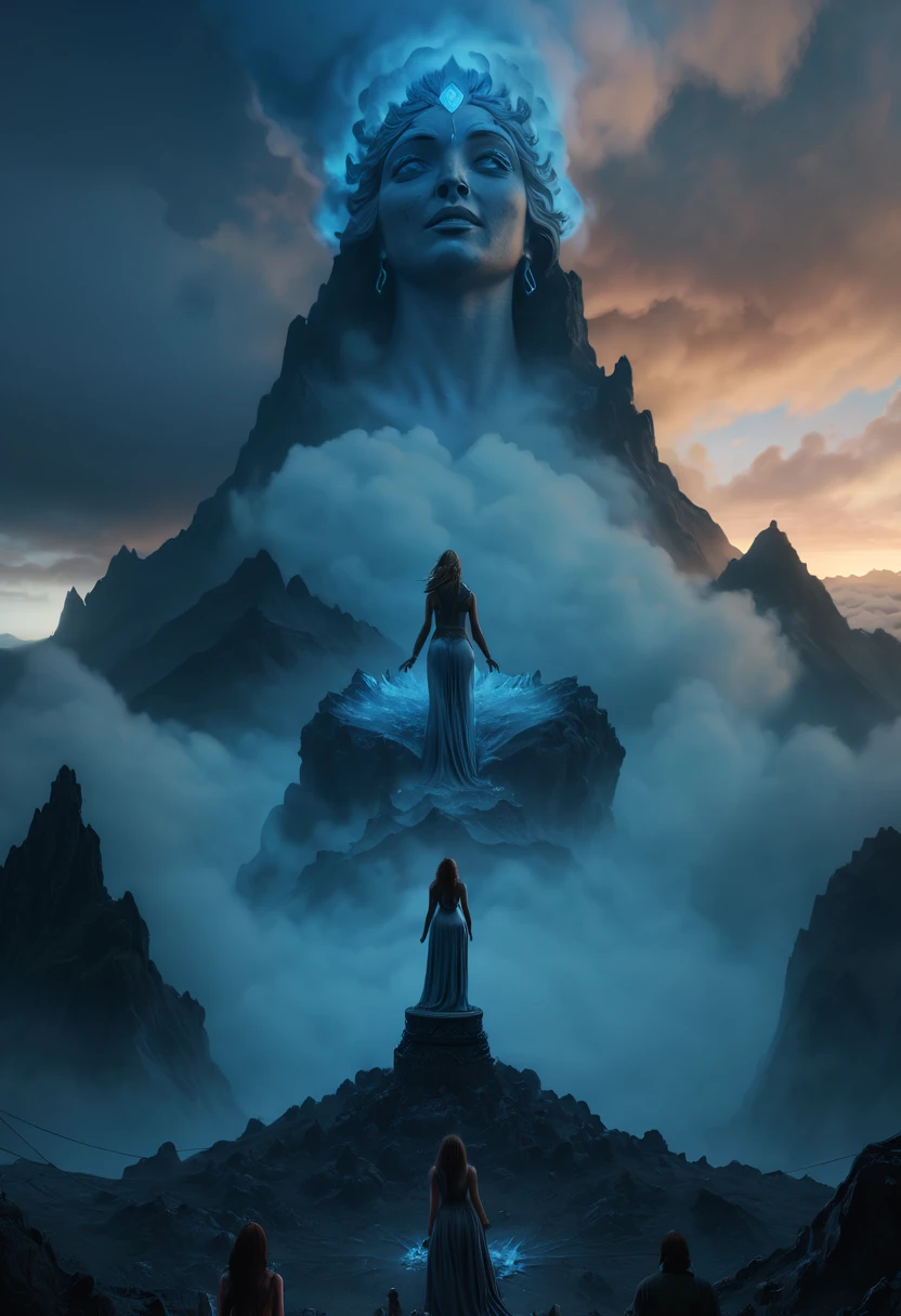 (Digital Mosaic art:2),Mosaic Tile Art,Mosaic, magic flying explorer approaching the pleiades aboard a magical sailboat in the sky,mist fog,gravity-defying,aloft flight,night sky,cosmic, (best quality, masterpiece, Representative work, official art, Professional, Ultra intricate detailed, 8k:1.3)