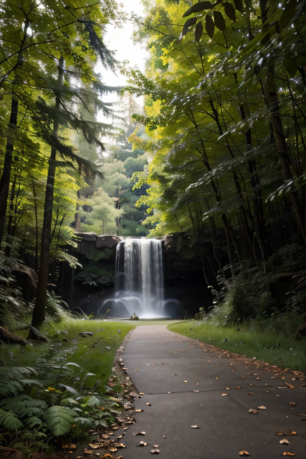 create a background with nature