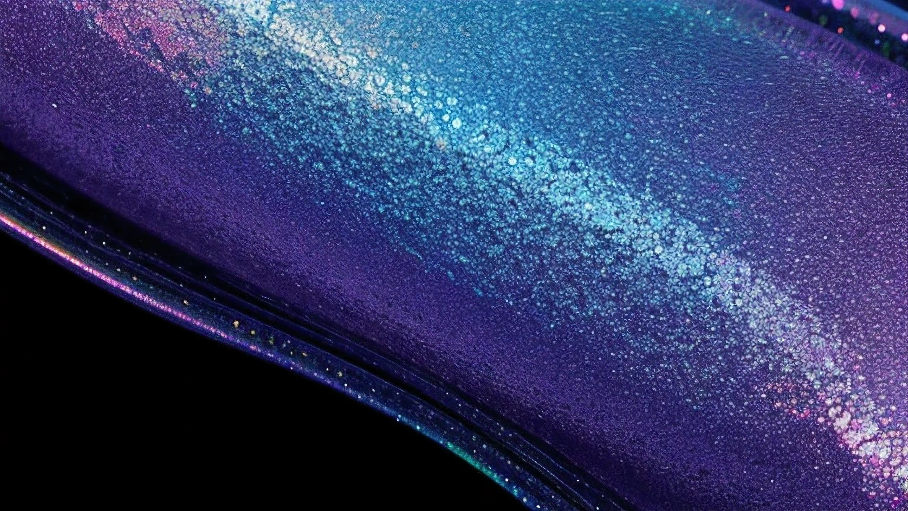 a lot of paint iridescent background