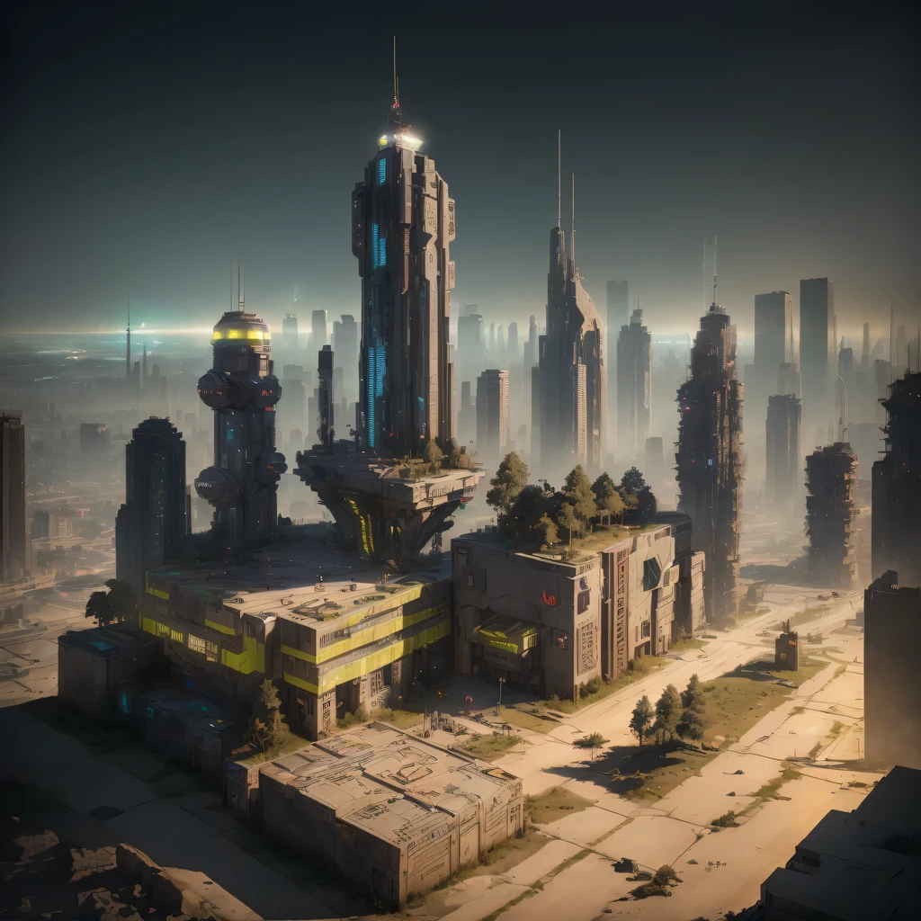 2558年Mars realistic model, (bifurcation, original photo, best quality, masterpiece:1.4),SteampunkCyberpunk6820 City,(CyberpunkMars light:1.3), Mars (related to land),(in a small nature box:1.3),Isometric, small nature, landscape on foundation,landscape,