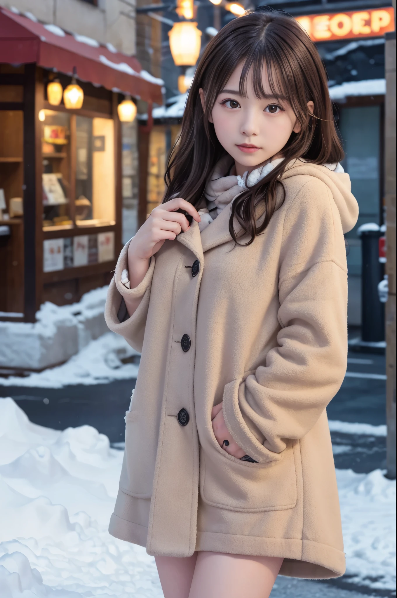 ((((jumpping)Look away and peek　​masterpiece, ((Luminous Eyes)), top-quality, detailed Underwear pattern, ultra-detailliert, (extremely delicate and beautiful work), ((masuter piece)), (Best Quality),(Having :1.3) ,, (Spread legs) ,(((Wearing school uniform and cute coat ))),short wavy hair,lying down on the bed 、spreads her legs,focus on her thighs, Front of view,in girlish cute interior room,many cute goods on the bed,((( Being held down by  hand ))) ,vaginal sex,duffel coat