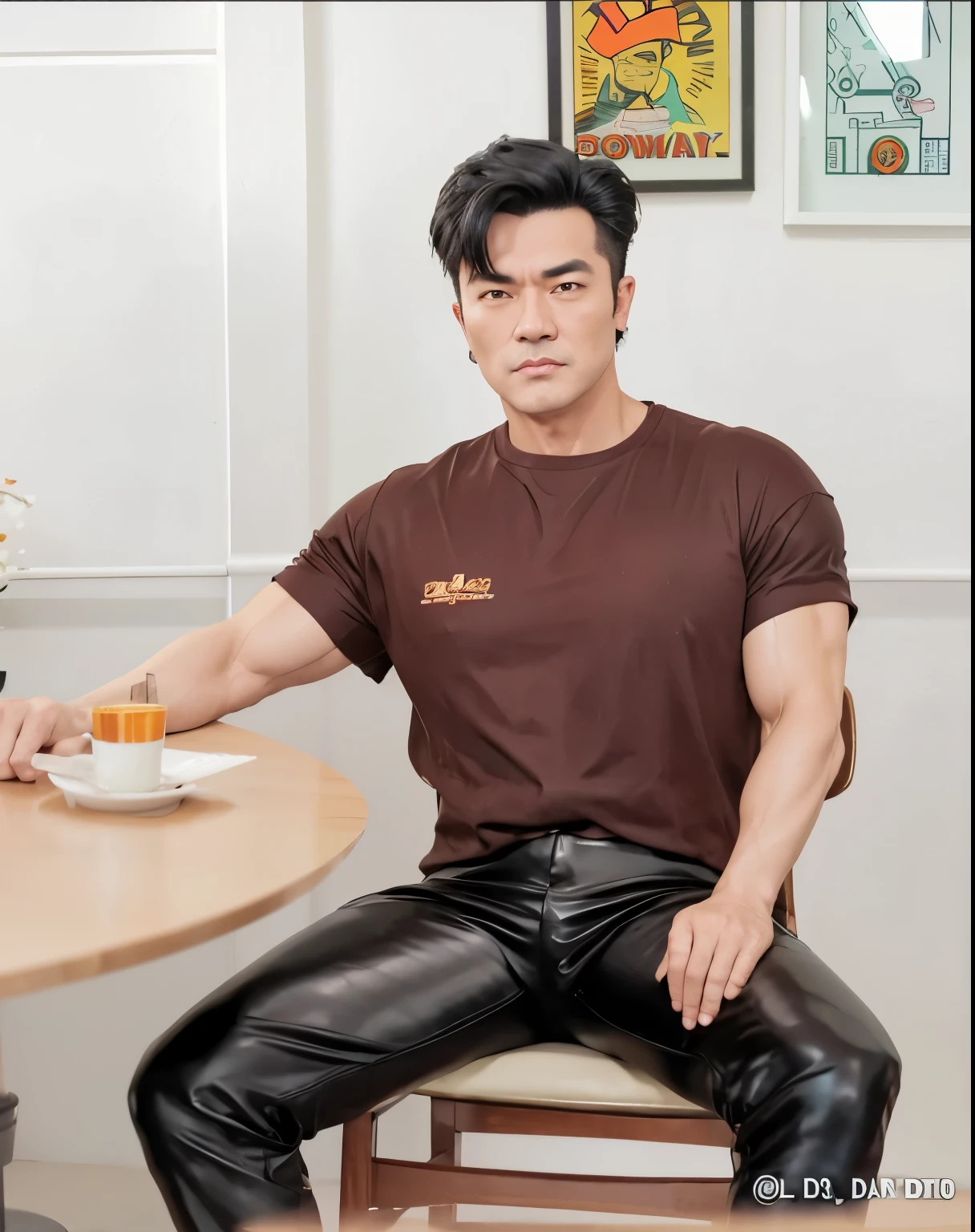 30 years old,daddy,"leather trousers man ",Dad sat on sofa,k hd,in the office,"big muscle", gay ,black hair,asia face,masculine,strong man,the boss is,handsome,,leather gloves,lecherous dad,look straight ahead,dad is handsome,dad is handsome ,dad is "horny dad"