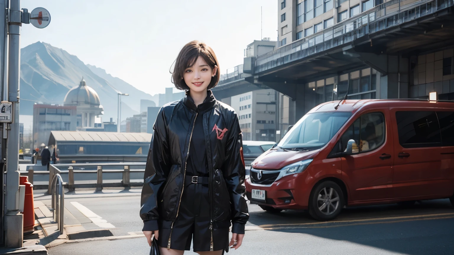 Highest quality、masterpiece、High sensitivity、High resolution、Detailed Description、Slender women、Glasses、The skirt seems to turn up、Protect with your hand、