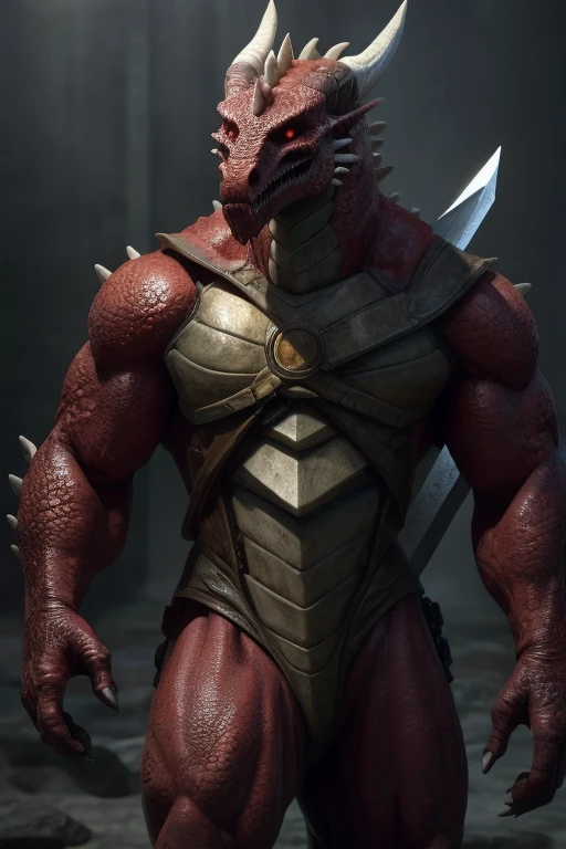 male dragon, anthro, escamas escuras (brilhantes), corpo bem definido (forte e musculoso), peitoral nu (bem definido), usando uma tanga (sensual e provocante), penis showing, cum, penetration from behind, pernas grossas e bem definidas (musculosas), hands and arms to forearms well-defined arms, corpo proporcional ao tamanho (2 metros de altura), numa rua deserta durante a noite, lua cheia ao fundo, carrying a large sword on his back with one hand, imagem de melhor qualidade, estilo anime de terror/suspense, imagem estilo anime de 1980