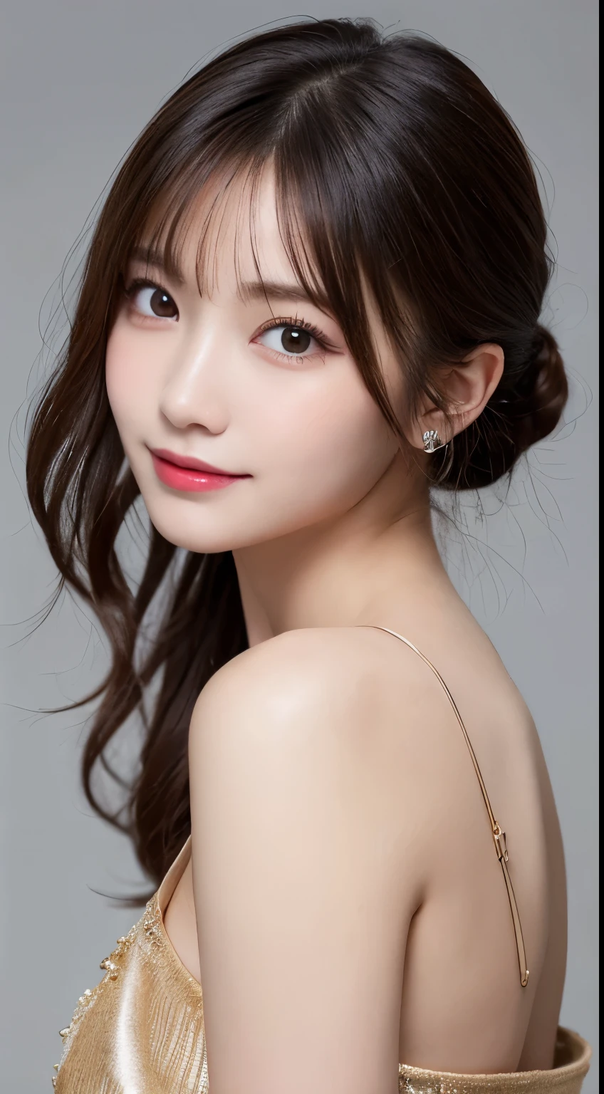 table top, highest quality, shape, Super detailed, finely, High resolution, 8k wallpaper, 完璧なダイナミックな構shape, beautiful and detailed eyes, straight hair, small breasts, natural color lip, random sexy pose,smile,20 year old girl、midnight、beautiful and detailed face、perfect and beautiful face,Big eyes、RAW photo、Expressing feminine poses with your whole body、beautiful and detailed eyes、small face、beautiful duplex、slim face and style,luxury brand mink coat(inner:winter dress)、beautiful golden ratio face,twin ponytail hair,bright look,Photographed focusing on beautiful legs