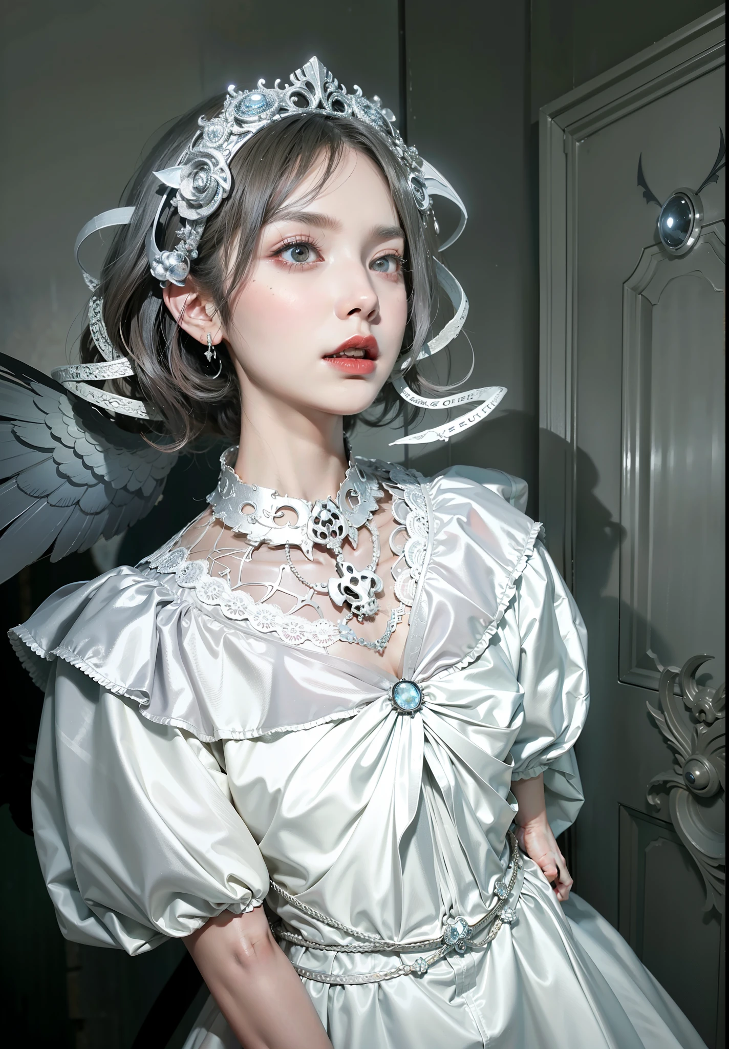 nice photos，box full of swords images,wing, succubus theme，the fallen angel，Excellent，scary，secret terror，tentacle，have eyes，The Uncanny Valley effect，little beast blood moon，Skeleton skeleton，vampire，hell fire，gloss gel coat，black high heels，Holy Angel，sapphire eyes
