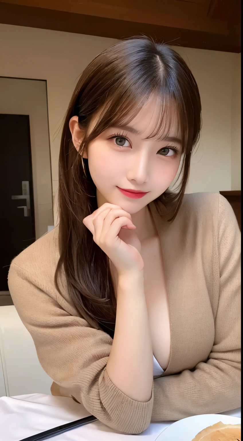 table top, highest quality, shape, Super detailed, finely, High resolution, 8k wallpaper, 完璧なダイナミックな構shape, beautiful and detailed eyes, straight hair, small breasts, natural color lip, random sexy pose,smile,20 year old girl、midnight、beautiful and detailed face、perfect and beautiful face,Big eyes、RAW photo、Expressing feminine poses with your whole body、beautiful and detailed eyes、small face、beautiful duplex、slim face and style,luxury brand mink coat(inner:winter dress)、beautiful golden ratio face,twin ponytail hair,bright look,Photographed focusing on beautiful legs
