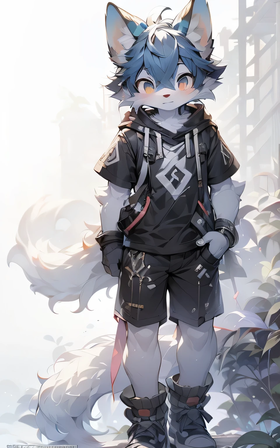 Genji, (1 boy:1.4), (Jayway No. 3), cat boy, (hairy:1.5),(cub), super cute face,light blue fur, body hair, (Thick thighs:0.5), (whole body:1.1), perfect lighting, (masterpiece), (ultra deTailed), Eye, blush,White clothes,looking at the audience, alone,Pants, Tail, long skirt,outdoor,shoe,top of mountain,rest,no关系,no关系,no关系,no关系,no关系,no关系,no关系,no关系,no关系,no关系,no关系,no关系,no关系,no关系,no关系,no关系,no关系,no关系,no关系,no关系,no关系,no关系,no,no,no