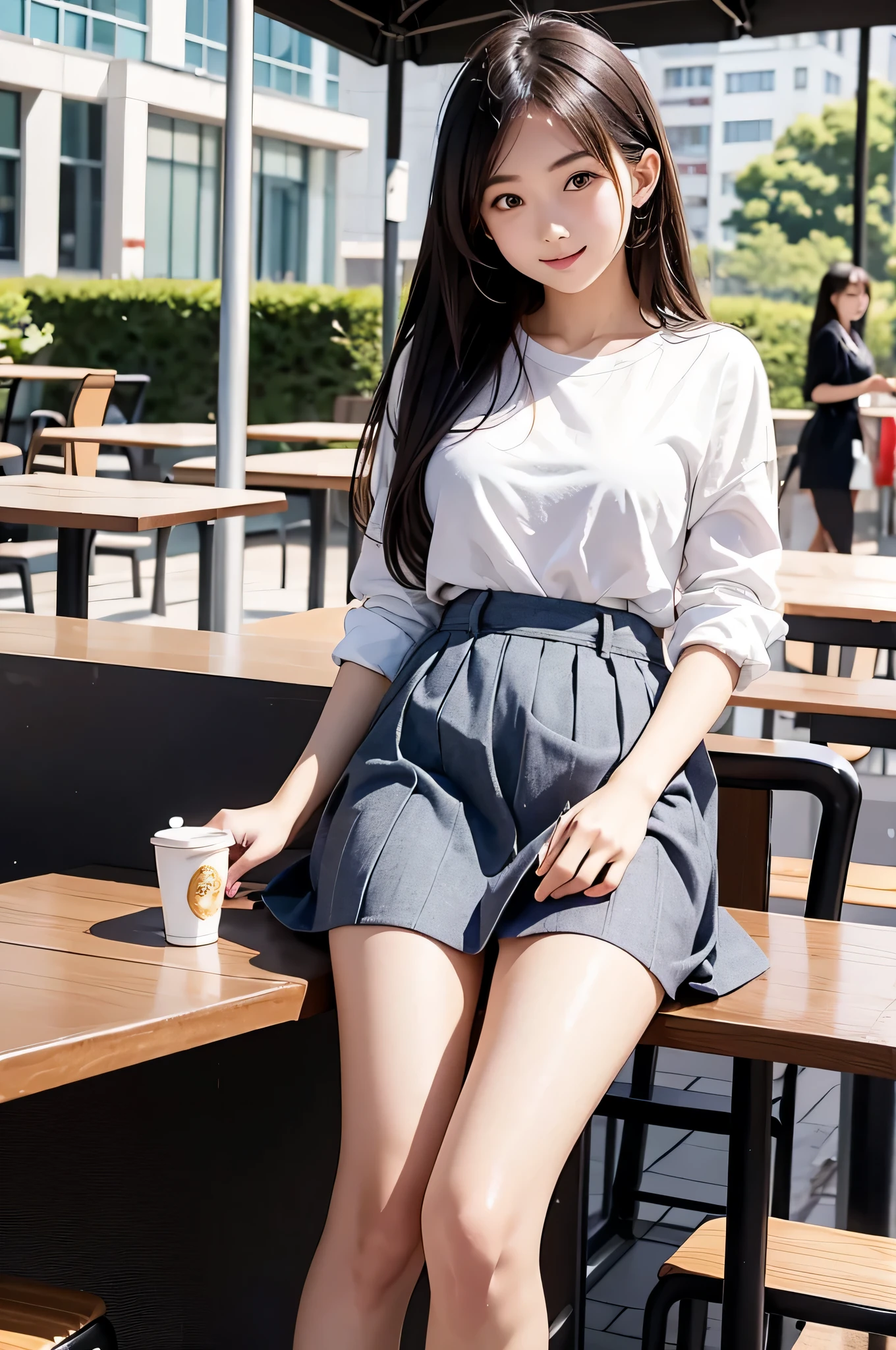 Korean girl upskirt