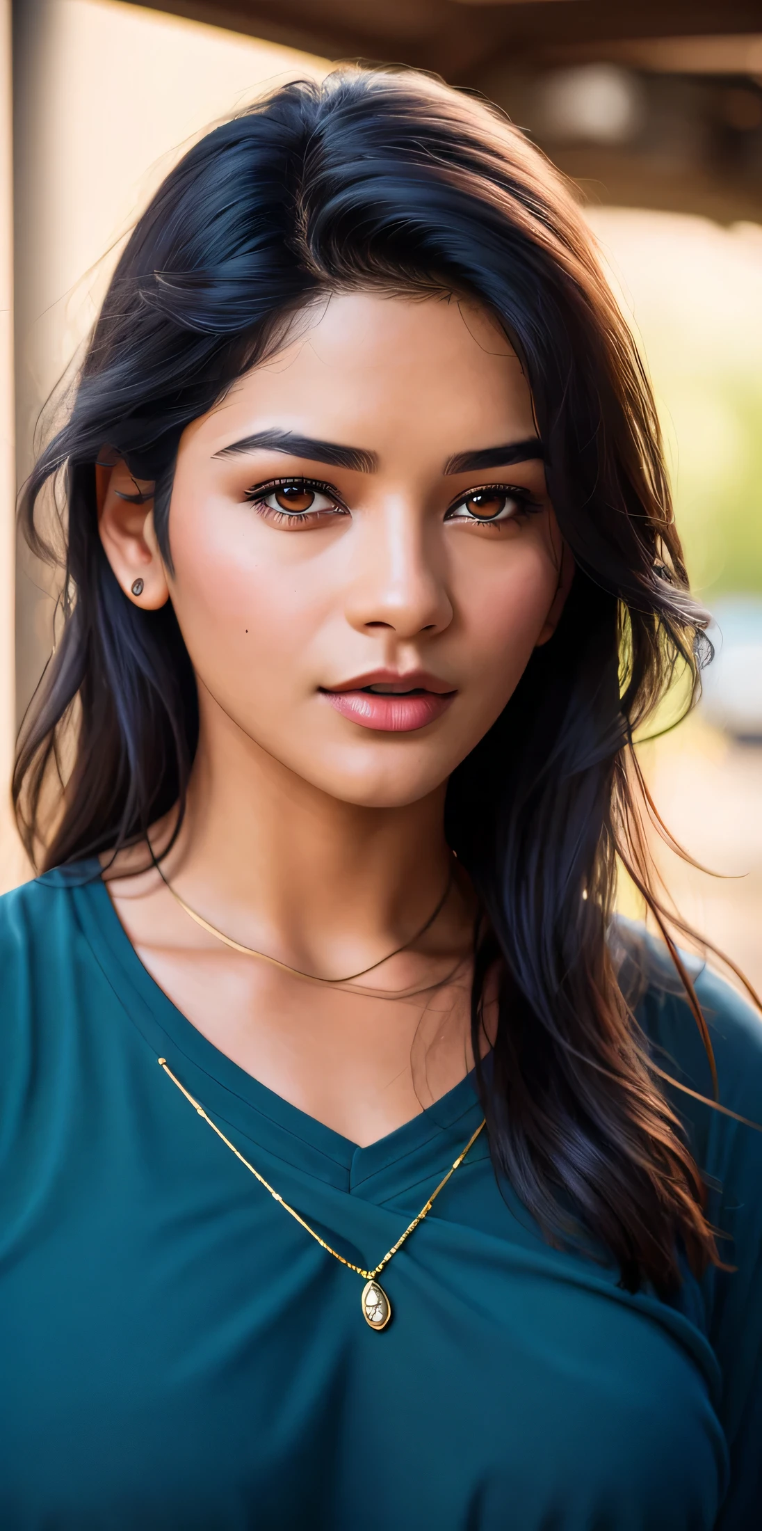 beautiful mature indian college girl, close up of the face, front view, ((Schlank, )), Fotorealistisch, Foto, Meisterwerk, realistisch, Realismus, FotoRealismus, Hoher Kontrast, Fotorealistisch digital art trending on Artstation 8k HD high definition detailliert realistisch, detailliert, Hauttextur, hyper detailliert, realistisch Hauttextur, Anker, best quality, Ultra high resolution, (Fotorealistisch:1.4),, high resolution, detailliert, raw Foto, Scharfe Re, by lee jeffries nikon d850 film stock Fotograph 4 kodak portra 400 camera f1.6 lens rich colors hyper realistisch lifelike texture dramatic lighting unrealengine trending on artstation cinestill 800,