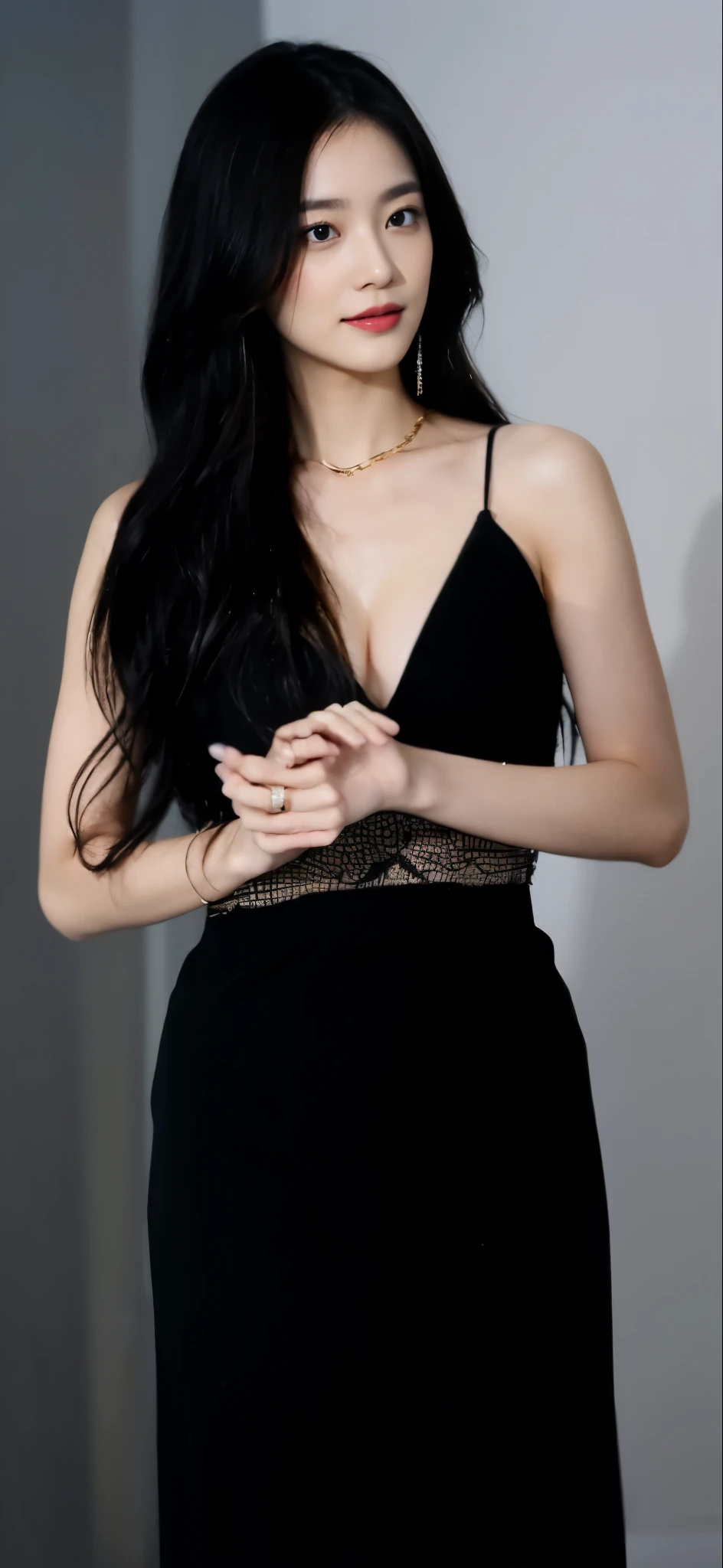 ((Masterpiece, Top image quality, high resolution、alone、shiny skin))(on the table, best quality, actual, super detailed, meticulous, high resolution, 8k wallpaper), Close-up portrait of a beautiful woman, like, smiling, light brown messy hair, Perfect dynamic composition, 美丽meticulous的眼睛, Just like the cover of a fashion magazine, on campus,wearing gold glasses