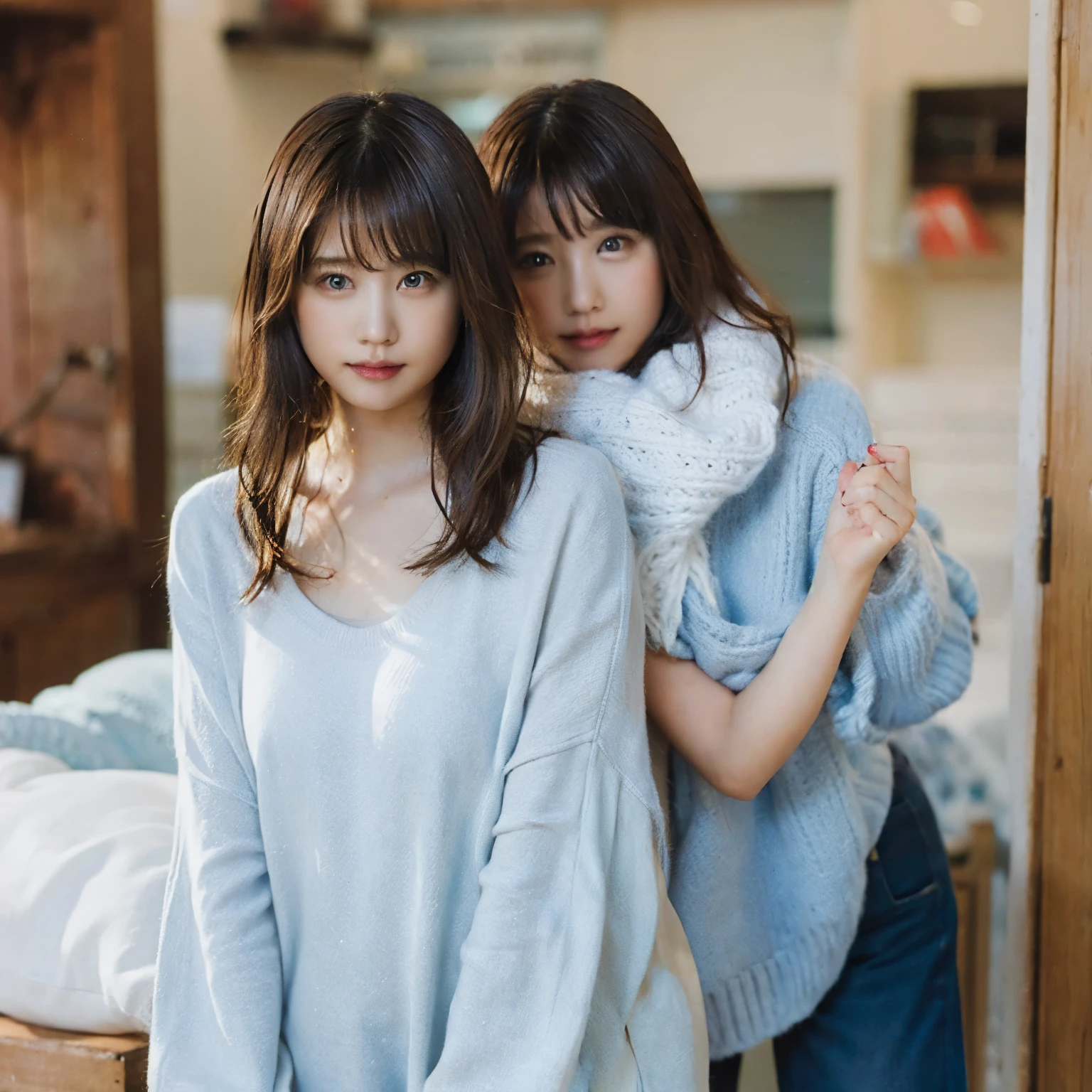 perfect girl、identical twin sisters、love affair