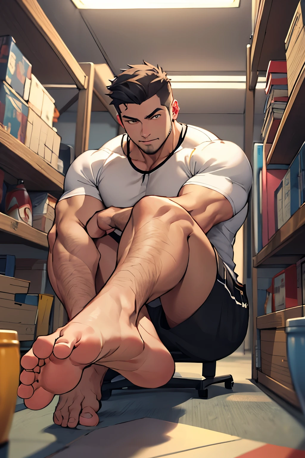 Foot feetish,Bigchest
