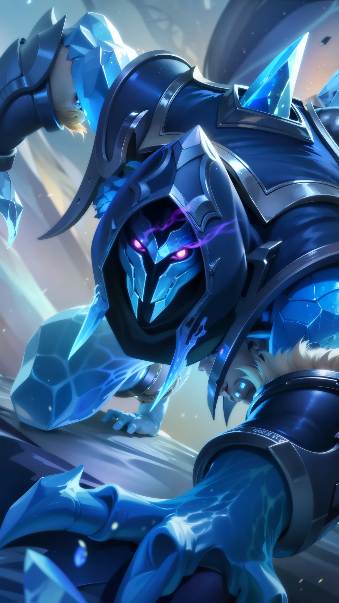 masculine male, masterpiece, ((perfect eyes)) best quality, (semirealism:1.9), beautiful lighting, (extremely detailed CG unity 4k fhd wallpaper), High Detail, Sharp focus, dramatic outdoors, white short hair, Boy with two big horns, big earrings on ears, elf ear, red eyes, Thick eyebrows, evil smile, grinning, red body, black face, Burning skin, yellow diamonds glistening on chest, burning red skin, golden robe behind, big white belt, 8k, realistic, scary, strong red eye glow (red eye:1.2).