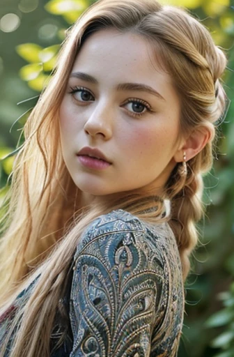 (8K, best quality:1.2), (masterpiece:1.37), (photo, photorealistic:1.37), (ultrahigh-res), full body, stationary pose, shot from front, slow motion, female elfic, (ornately decorated cloth), (insanely detailed, bloom:1.5), (highest quality, Alessandro Casagrande, Greg Rutkowski, Sally Mann, concept art, 4k), (analog:1.2), (high sharpness), (detailed pupils:1.1), detailed face and eyes, Masterpiece, best quality, (highly detailed photo:1.1), (long blonde Hair, ponytail,ecstatic:1.1), (young woman:1.1), sharp, (perfect body:1.1), realistic, real shadow, 3d, (temple background:1.2), (by Michelangelo), photographed by Canan EOS R6, 135mm, 1/1250s, f/2.8, ISO 400, detailed hands laying over the chest, detailed vines around the body and hands