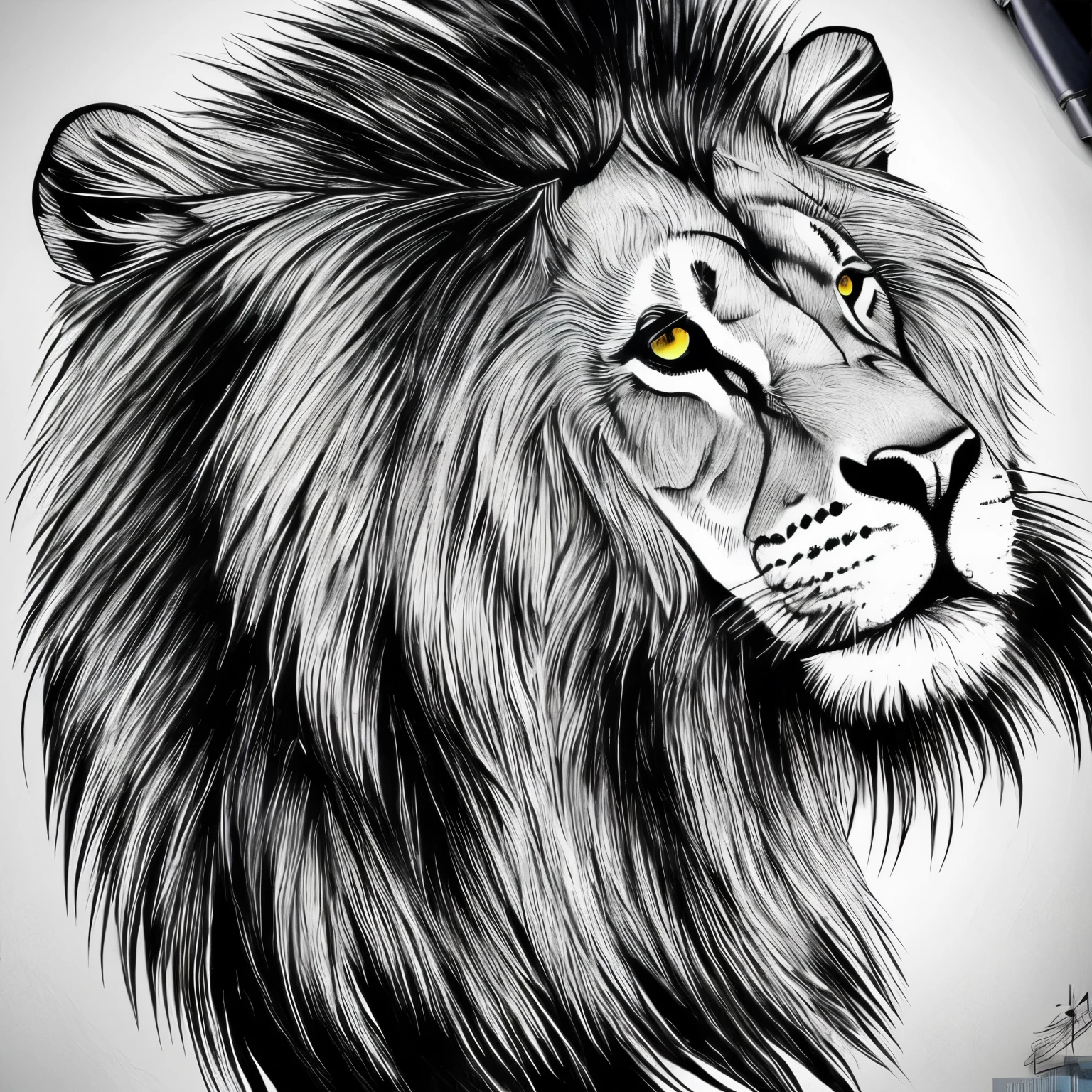 a close-up of a lion with a blue light on its face, digital art with airbrush, amazing digital art, arte digital impressionante, arte digital de alta qualidade, arte digital de alta qualidade, arte digital peluda, obras de arte deslumbrantes, arte digital hd de alta qualidade, arte digital 3d detalhada, impressionante estilo de arte detalhado, Digital art with incredible detail, arte digital altamente detalhada, geometrico art