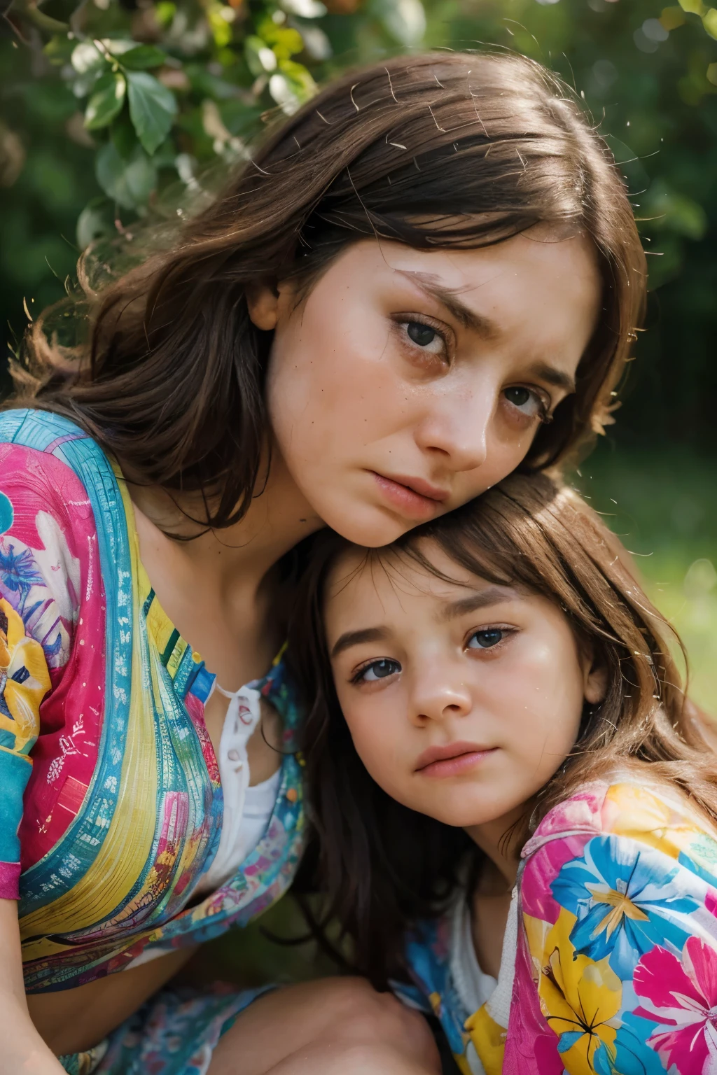 (best quality,realistic:1.37),cry,fearful face,tears,emotional,expressive eyes,pale complexion,sadness,loneliness,soft lighting,close-up,portrait,dark atmosphere,sorrowful expression,heartbreaking,gentle tears,distressed,overwhelmed,deep emotions,vulnerable soul