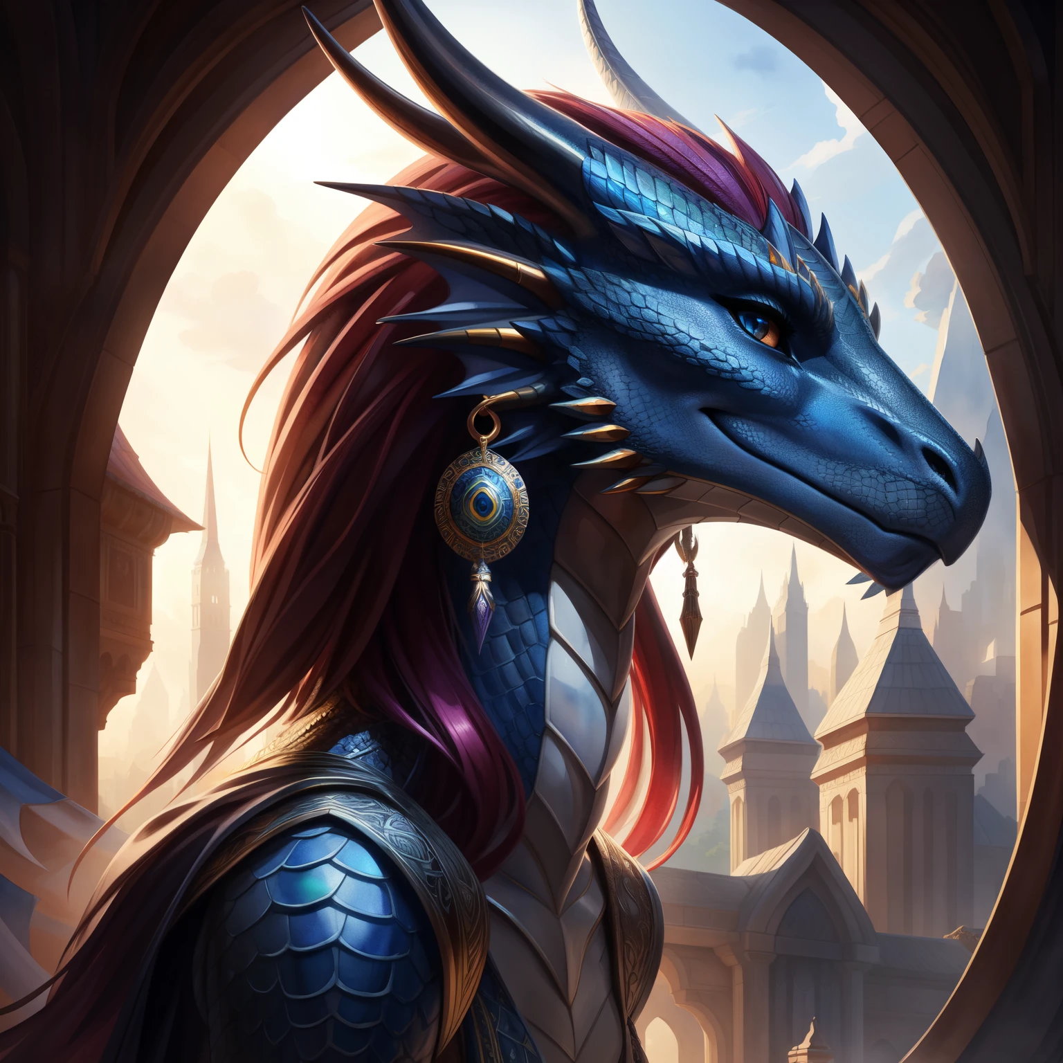 uploaded to e621, by Pixelsketcher, from Bayard Wu, Thomas Benjamin Kennington , from Einhelm, One second, ((Full Length, Master plan)),(detailed lighting of Bonifasco), (Detailed scales), (Detailed skin), ((long, Graceful multi-colored tail)), (loose hair)), ((detailed information)), [Ambient light],  [explicit content], [Sharp Focus], (questionable content), (shaded), ((masterpiece)), hiss, Chest of medium scales, Fluffy multi-colored the Dragon, Dragon Face, scalie head, dragon horns, furry fantasy art, furry art, high resolution commission, second art, art,Sakimichan is beautiful, masterpiece, Best quality, detailed depiction, bright colors, Detailed face, perfect lighting, Perfect shadows, Perfect eyes, focus on the girl, the Dragon eyes, flawless face, ((Graceful multi-colored tail)) the Dragon, bright skin, dragon girl, can be solved, Scaly Women, Dragon's nose, Large long muzzle, Multi-colored scales, look at the viewer, half-closed eyes, One, (masterpiece), (Best quality), (illustration), Detailed scales, Balanced coloring, Global illumination, ray tracing, good lighting, scales, split, I&#39;m looking at the viewer, Seductive look, elegant seducing pose, (The highest level of wood ship exterior), ((slim and very built, long slender legs)), watercolor drawing, drawing, digital art, pixel art, high detail, intracate details, bohemian, elegant, aesthetic, lineout, realistic, high quality, work of art, hyperdetalization, professional, filigree, hyperrealism, beautiful girl, long fluffy eyelashes, intricate earrings, smokey eye makeup, close-up