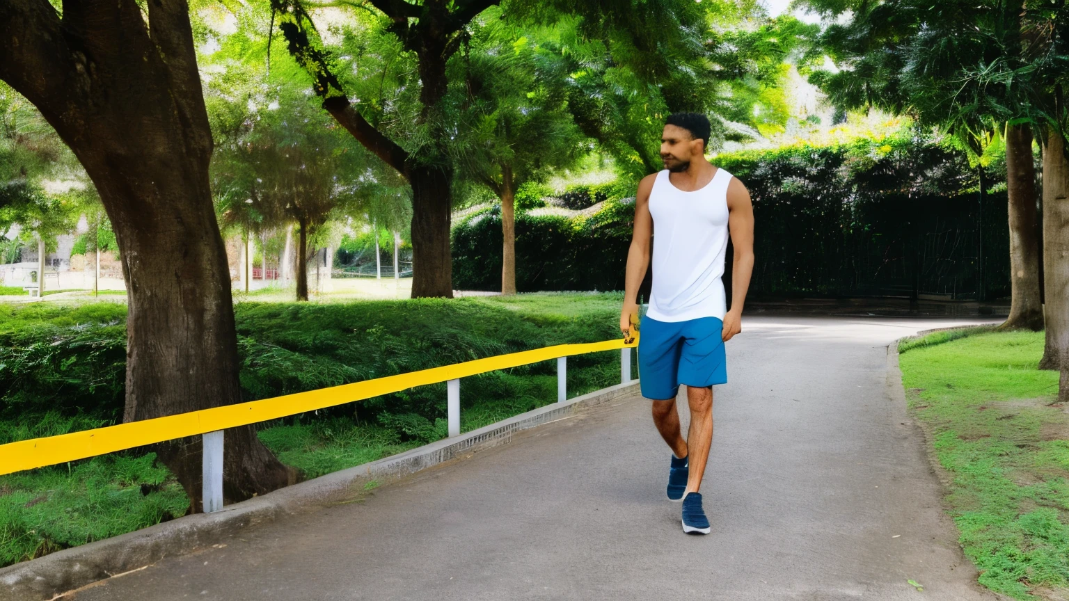 physical well-being, ar livre, parque, cidade, mental health, caminhada, homem e mulher, trabalho, empresa
