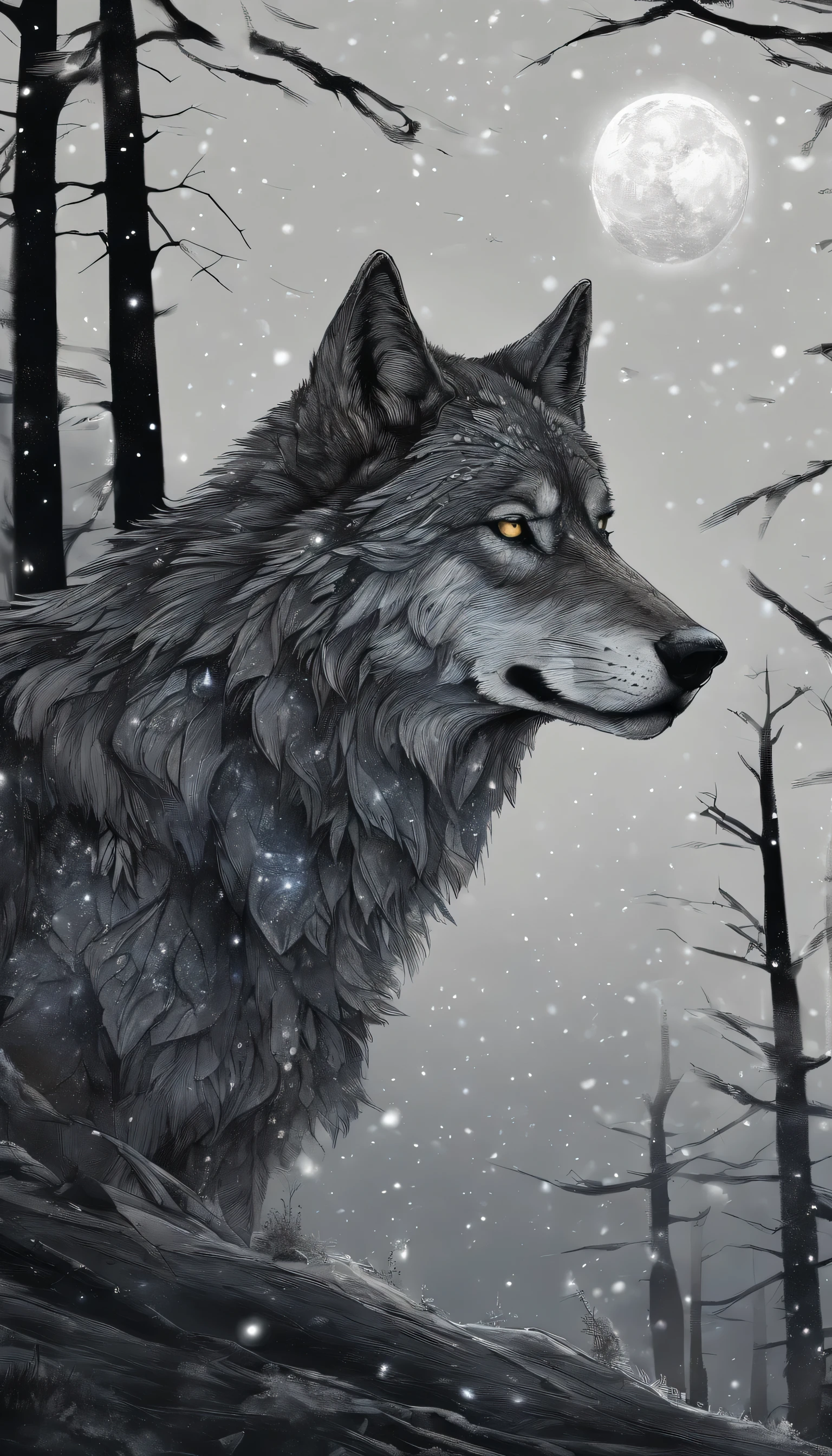 Starry Sky Wolf