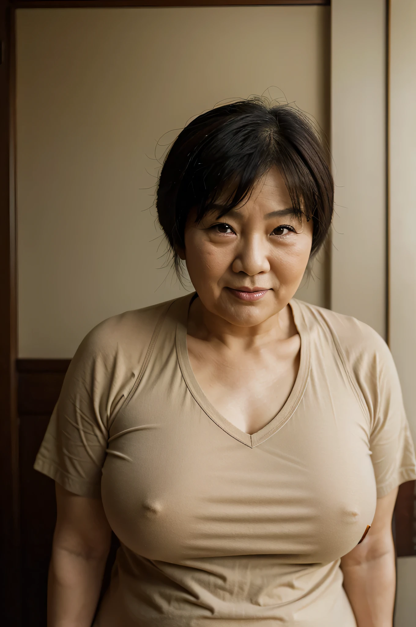 chubby old asian
