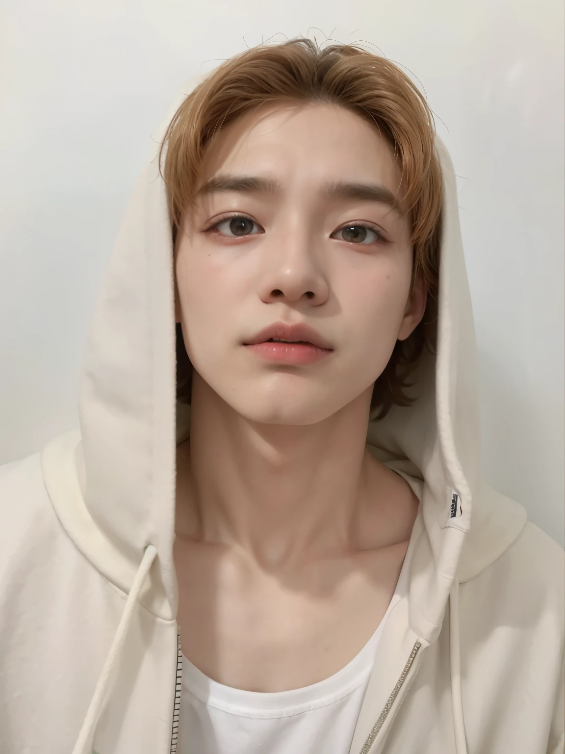 Homem com capuz e camisa branca, hyung tae, adorable and pale korean face, todos do grupo nct, xqc, taken at the beginning of 2020, Hong junho hyung, taejune kim, Jung Jaehyun, 1 Menino de 7 anos, rosto magro, young pale angel, Kim Doyoung, hyung tae kim