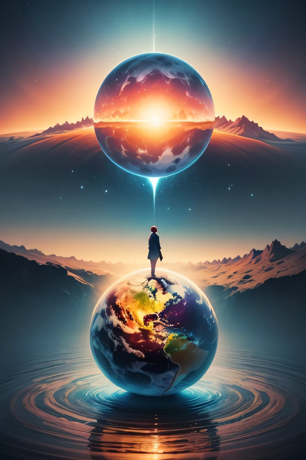 Visualize the concept of the Mandela Effect with an artwork that depicts a surreal scene where people collectively remember an event that never occurred. Use symbolic elements to represent the distortion of memory and shared false recollections.
Keywords: Mandela Effect, surreal scene, collective memory, distorted recollections, symbolic elements.