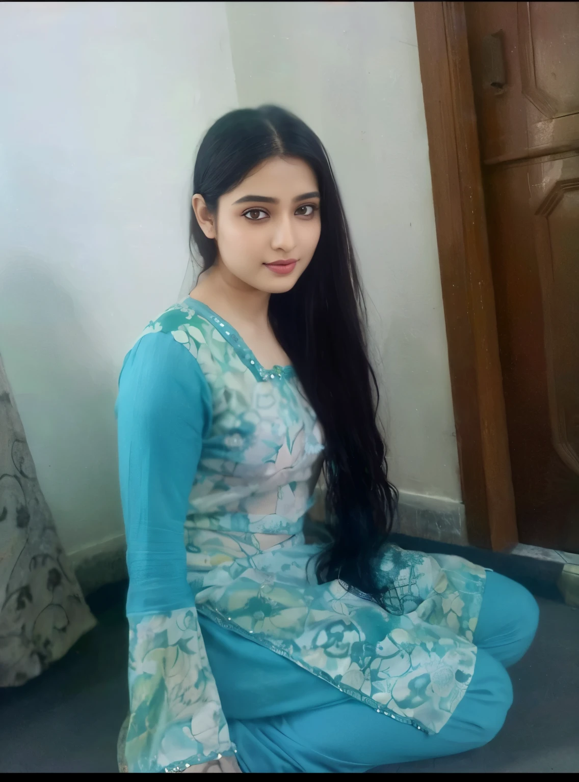 a woman in a sari posing for a picture, indian goddess, traditional beauty, indian, beautiful goddess, ornate cosplay, indian style, indian super model, beautiful maiden, gorgeous woman, south east asian with long, provocative indian, gorgeous beautiful woman, intricate outfit, hindu aesthetic, beautiful