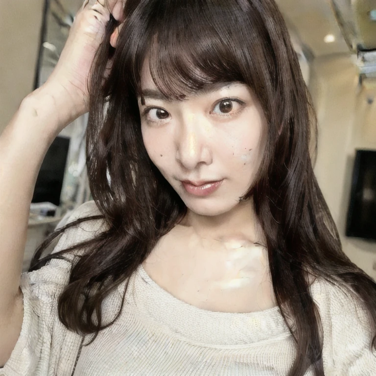 (masterpiece, best quality:1.2), 1girl, solo, sexy, beautiful face, sexy figure, Super fine face、Delicate eyes、Double eyelids、