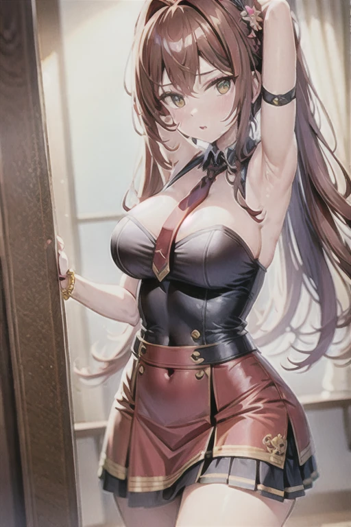 Style:** I have a style** of high-definition official artwork and highly detailed exquisite fan art that trends on Art Station and Pixiv. **We are referring to the key art of Kushart Klenz, feminine style, anime style like Fay Knight, Kanna Hashimoto style, and Miho Yoshioka style**. Also, **realistic anime 2.5D style and realistic anime girl style **image quality uses **golden ratio 1.2 and drawing board 1.3** and aims for **absurdres, top quality, realistic, hyper realistic, ultra detailed illustrations**. Ultra high resolution, large file size, **64K creating beautiful masterpieces**. Faces are in high definition and lighting is flawless. Resolution is 8K, Ultra High Resolution: 1.2, High Resolution (HD, 4K, 8K, 16K, etc. can be selected). Color bit depth is 24 and 48 bits.