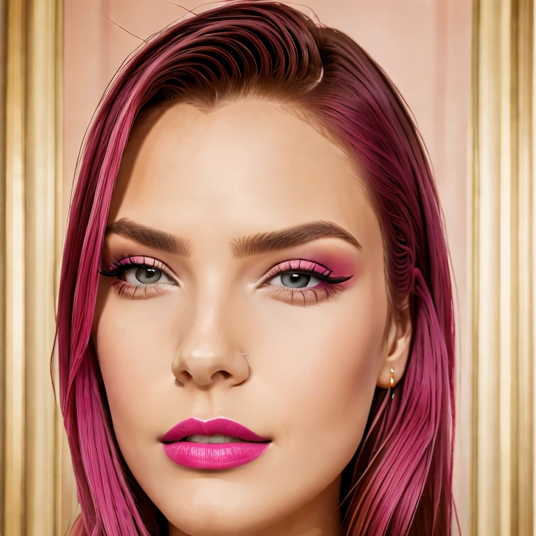 (masterpiece, best quality:1.2), 1girl, solo, pink lips