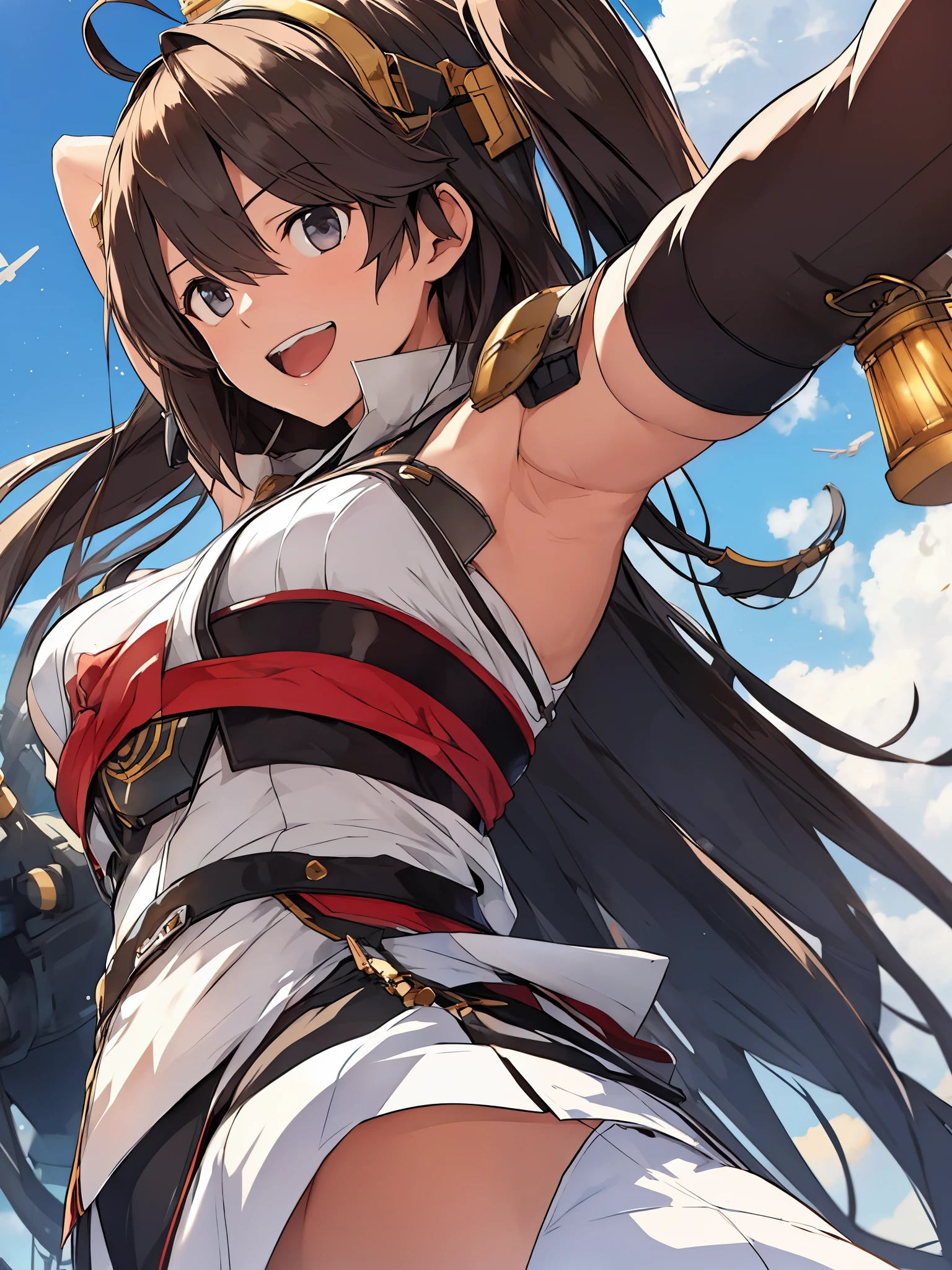 King Kong(KanColle),Show your armpits,