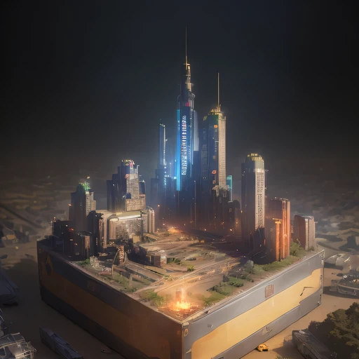 35528年Mars realistic model, (bifurcation, original photo, best quality, masterpiece:1.4),SteampunkCyberpunk6820 City,(CyberpunkMars light:1.3), Mars (related to land),(in a small nature box:1.3),Isometric, small nature, landscape on foundation,landscape,