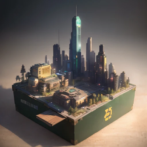 35528年Mars realistic model, (bifurcation, original photo, best quality, masterpiece:1.4),SteampunkCyberpunk6820 City,(CyberpunkMars light:1.3), Mars (related to land),(in a small nature box:1.3),Isometric, small nature, landscape on foundation,landscape,