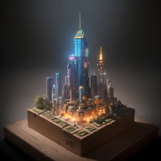 35528年Mars realistic model, (bifurcation, original photo, best quality, masterpiece:1.4),SteampunkCyberpunk6820 City,(CyberpunkMars light:1.3), Mars (related to land),(in a small nature box:1.3),Isometric, small nature, landscape on foundation,landscape,