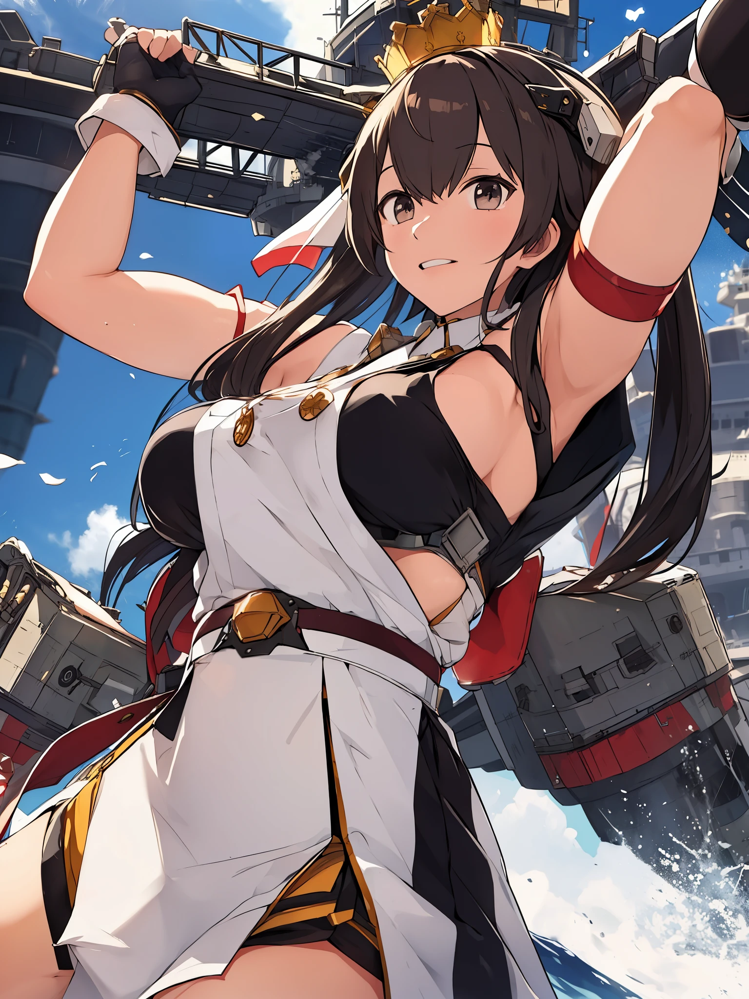 King Kong(KanColle),Show your armpits,