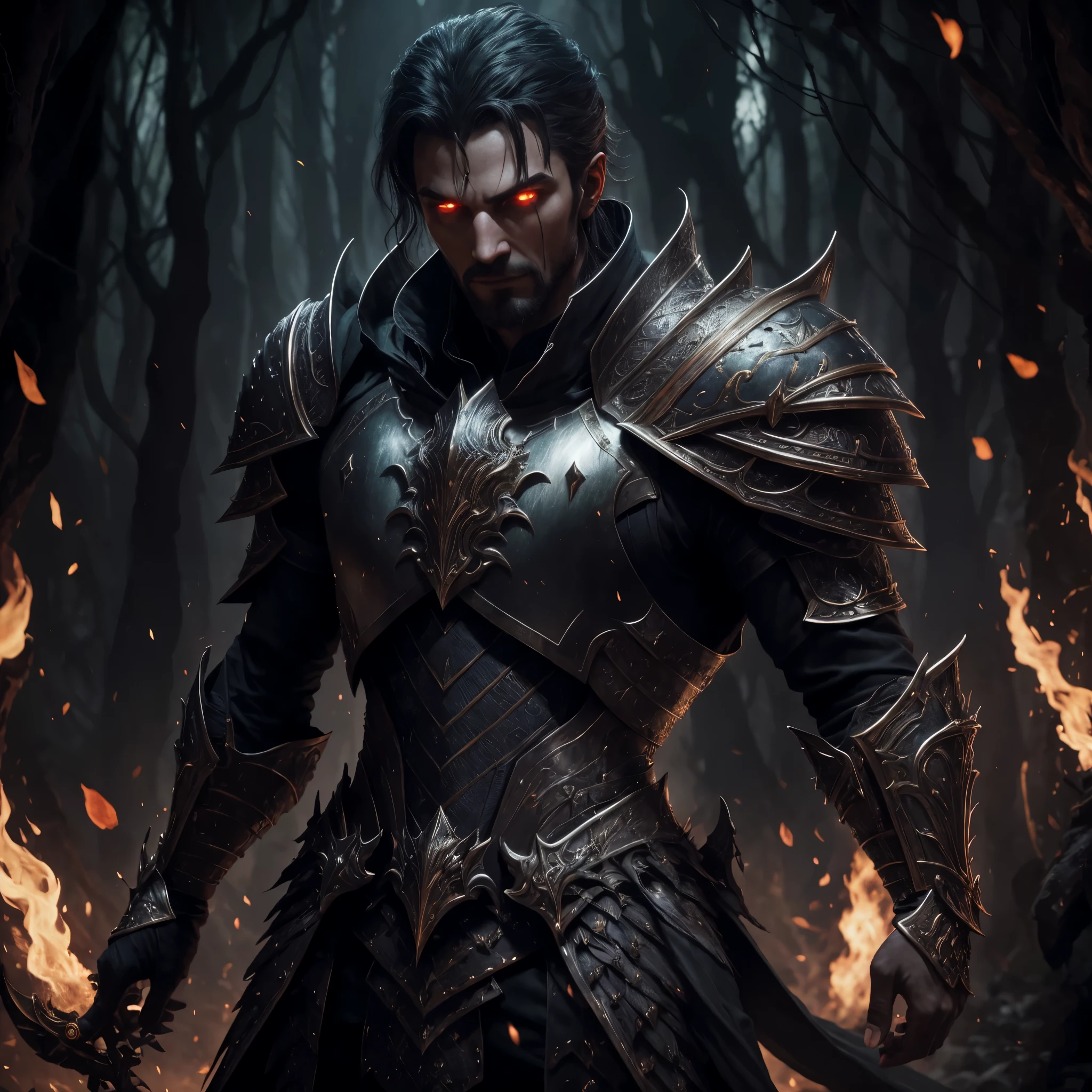 Humanoid vampire, brought to life at night. Furioso, Irritado, nervoso, e angustiado. segurando um Cranio humano na sua mao direita. poeta. Causando estragos em seu entorno. A foto deve ser altamente detalhada, with realistic natural colors and lights accentuating the extravagance of the armor. ARRI Classification: 1.26. Aplicar fotorrealismo, Octane rendering, and Lightroom editing techniques to enhance the image. O ambiente Dark Dungeon