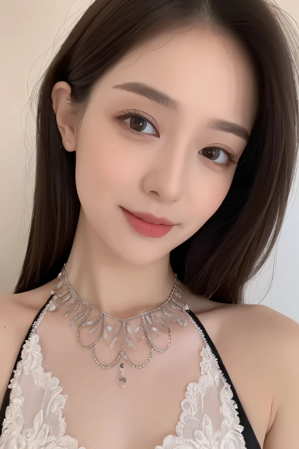 ((highest quality、8K、masterpiece:1.3))、concentrate:1.2、perfect body beauty:1.4、((hair length))、((Full body Esbian:1.0))、elegant black formal dress、Highly detailed face and skin texture、fine eyes、double eyelid、whitened skin、laughter、Full body Esbian、