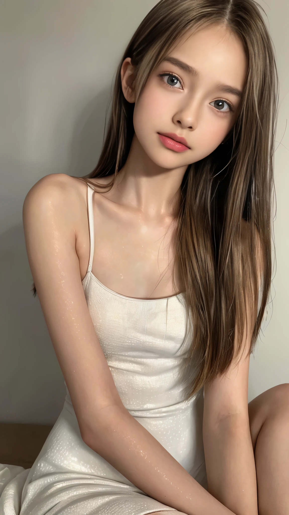 ((highest quality)), ((masterpiece)), (detailed:1.4), 3D, 美しいtight dressの女性の画像,nffsw(high dynamic range),ray tracing,NVIDIA RTX,super resolution,unreal 5,Scattered beneath the surface,PBR texturing,post processing,anisotropic filtering,Depth of bounds written,maximum clarity and sharpness,multilayer texture,Albedo and specular maps,surface shading,Accurate simulation of light-matter interactions,perfect proportions,octane rendering,two-tone lighting,wide aperture,Low ISO、White balance、Rule of thirds、8K students、(wet with water)(((tight dress)))(((blonde)))((16 years old))