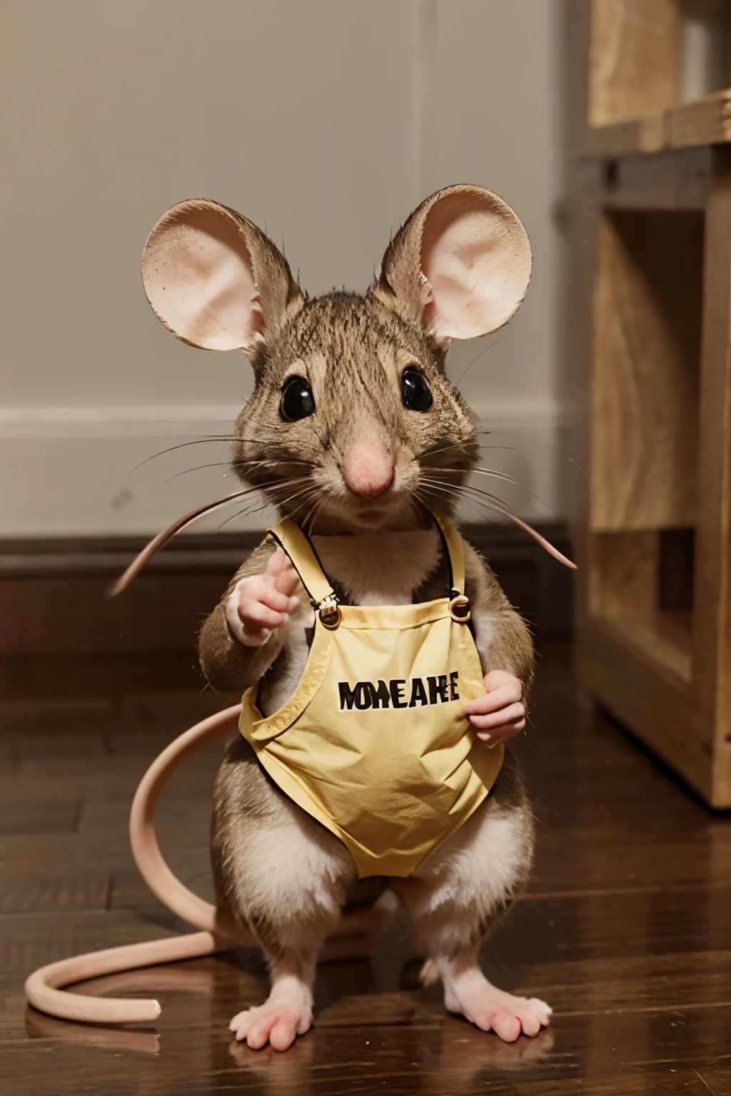 Good morning funny styel mouse