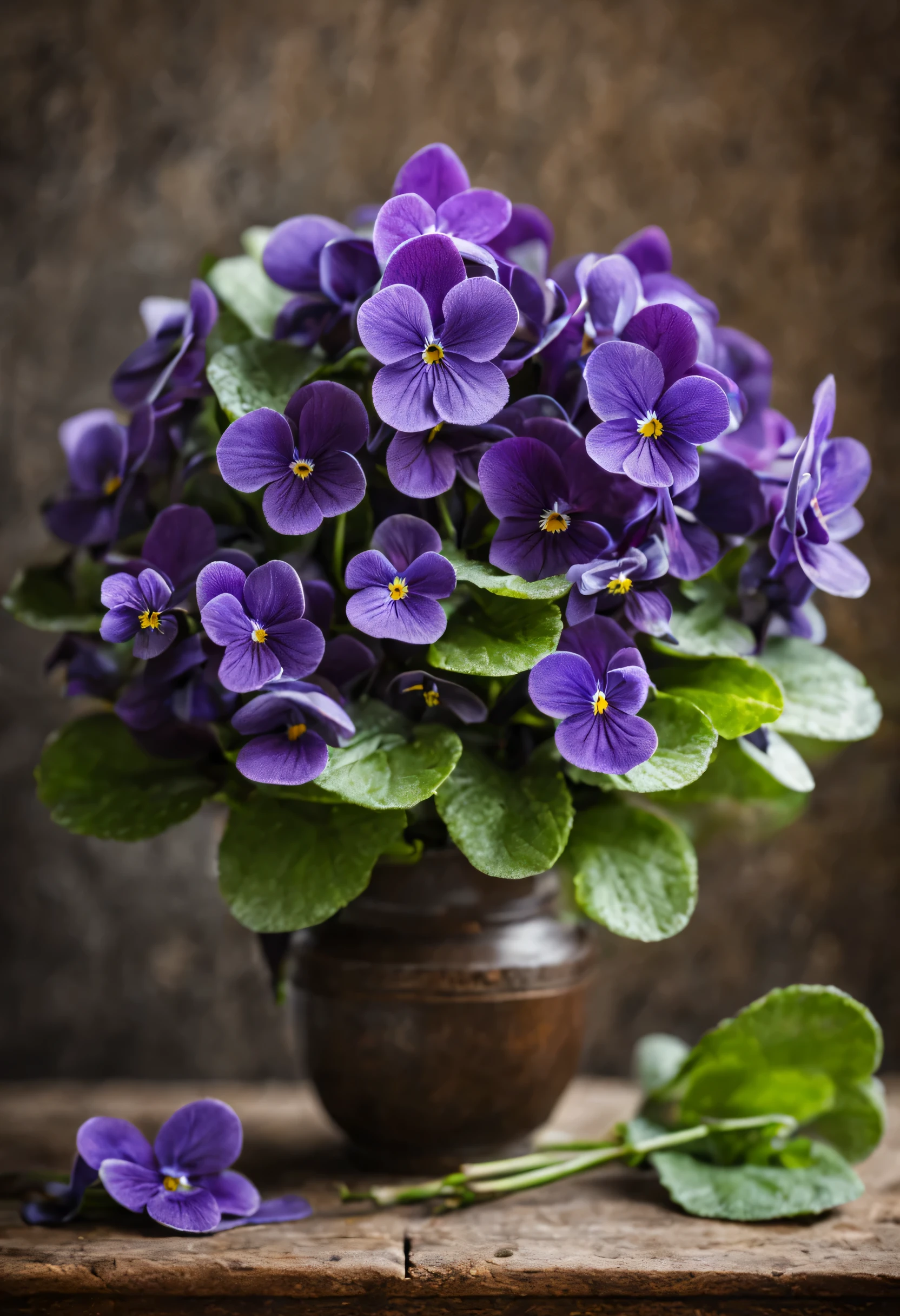 bouquet of violets