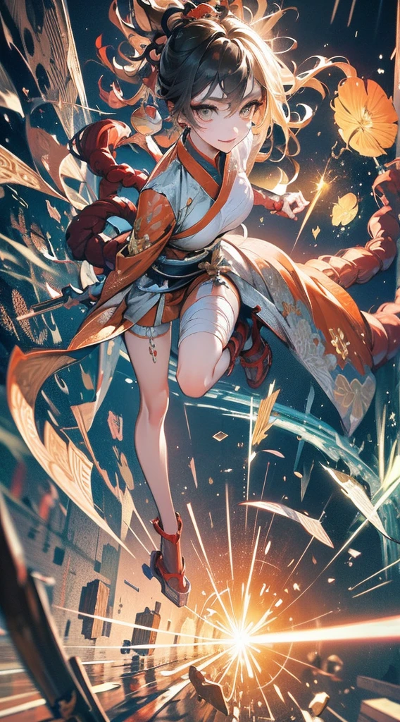 best quality，masterpiece，revelation，extremely delicate and beautiful，The content is very detailed，CG，unity，8k wallpaper，Astonishing，detailed，masterpiece，best quality，official art，Very detailed CG unity 8k wallpaper，absurd，Incredibly Ridiculous Resources，File size is huge，Super detailed，high resolution，The content is very detailed，Beautiful and delicate girl，非常detailed眼睛和脸部，beautiful and delicate eyes，There is light on the face，（Hanfu：1.1），1 girl，Full body female love，Full body female love，Taking pictures，，masterpiece，1 girl，alone，black hair color hair，white dress，，white thighs，lake，Water Moisture，blonde hair