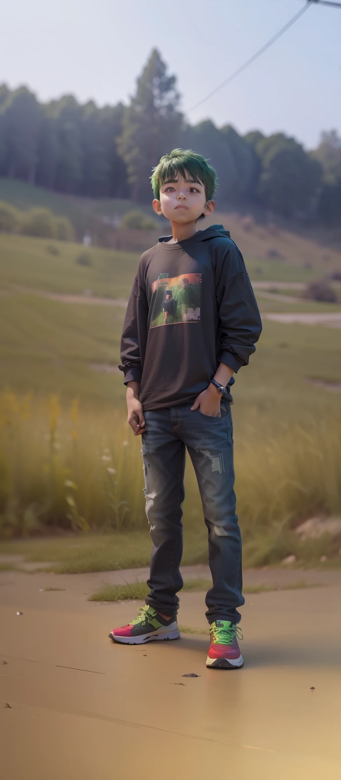8k uhd dslr green colour tshirt boy reylstik bugrund green colour